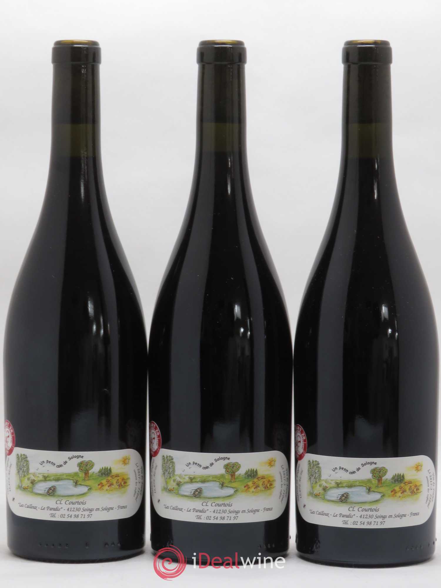 Vin de France Racines Les Cailloux du Paradis 2017 - Lot de 3 bouteilles - 1