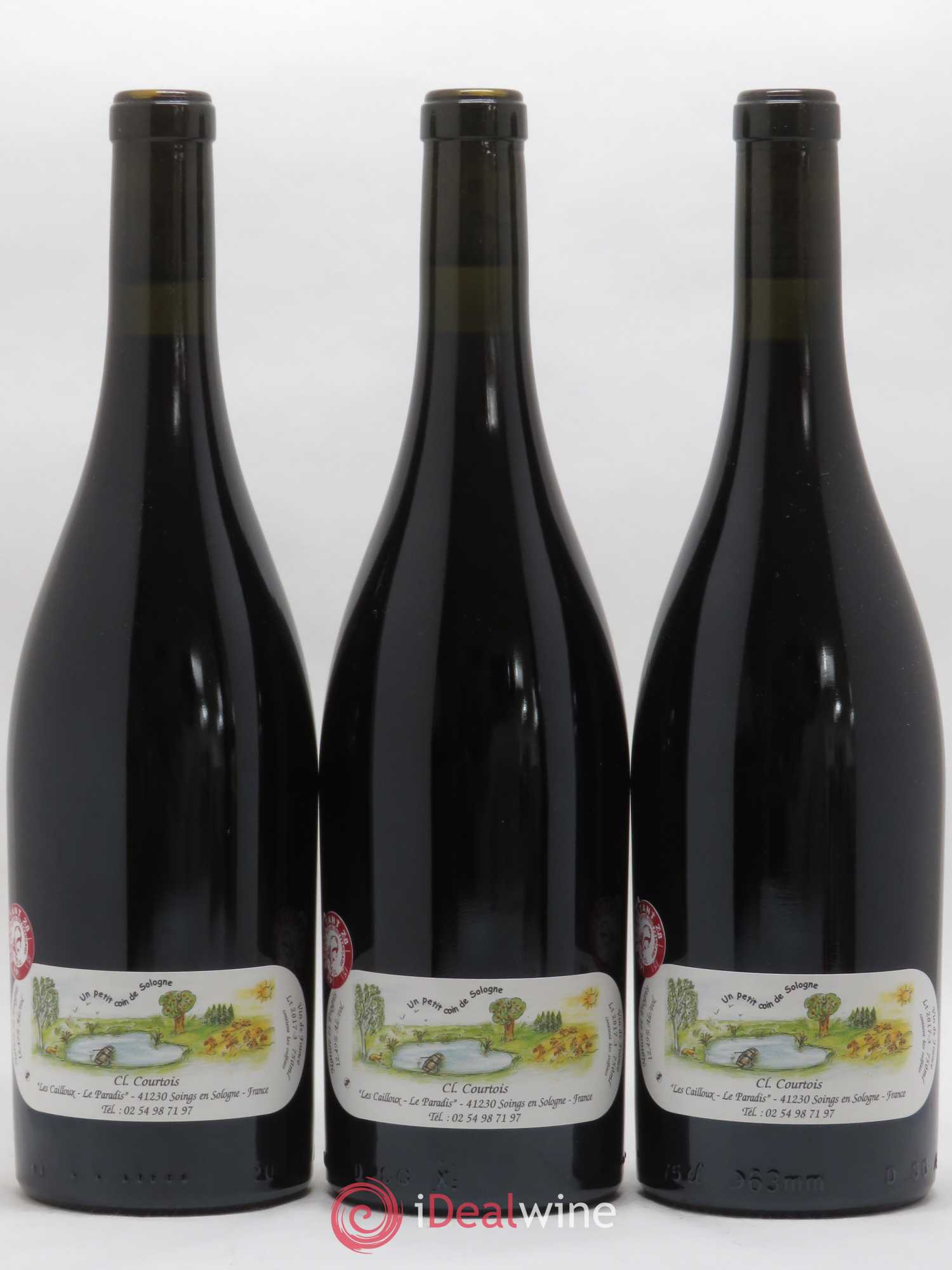 Vin de France Racines Les Cailloux du Paradis 2017 - Lot de 3 bouteilles - 1