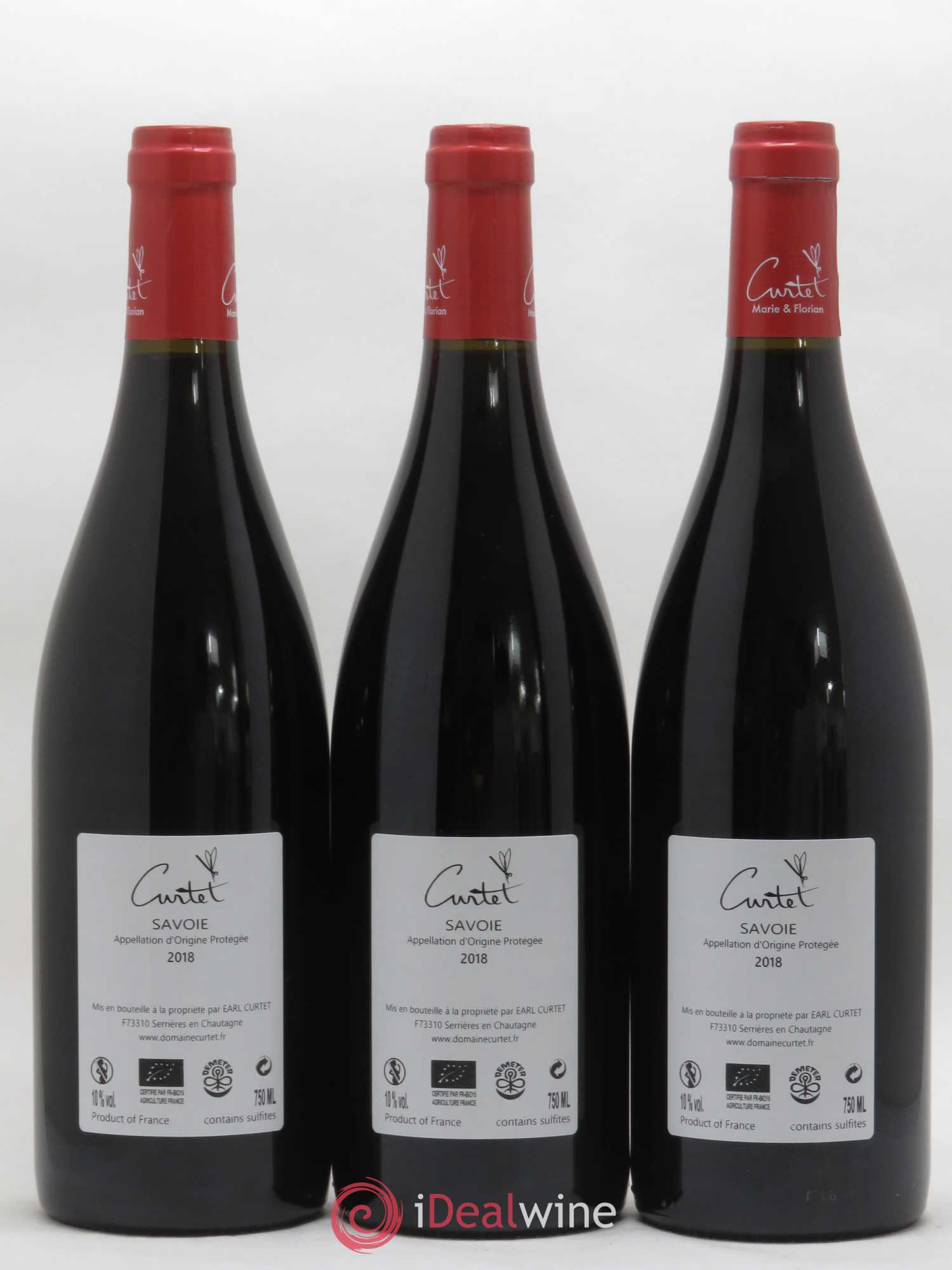 Vin de Savoie Frisson de Cimes Marie et Florian Curtet 2018 - Lot de 6 bouteilles - 4