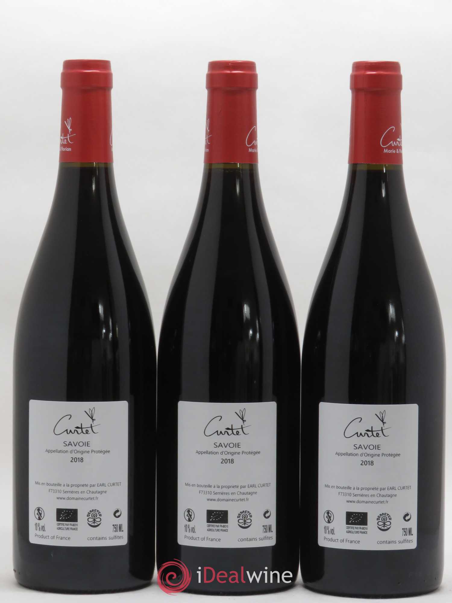 Vin de Savoie Frisson de Cimes Marie et Florian Curtet 2018 - Lot de 6 bouteilles - 2
