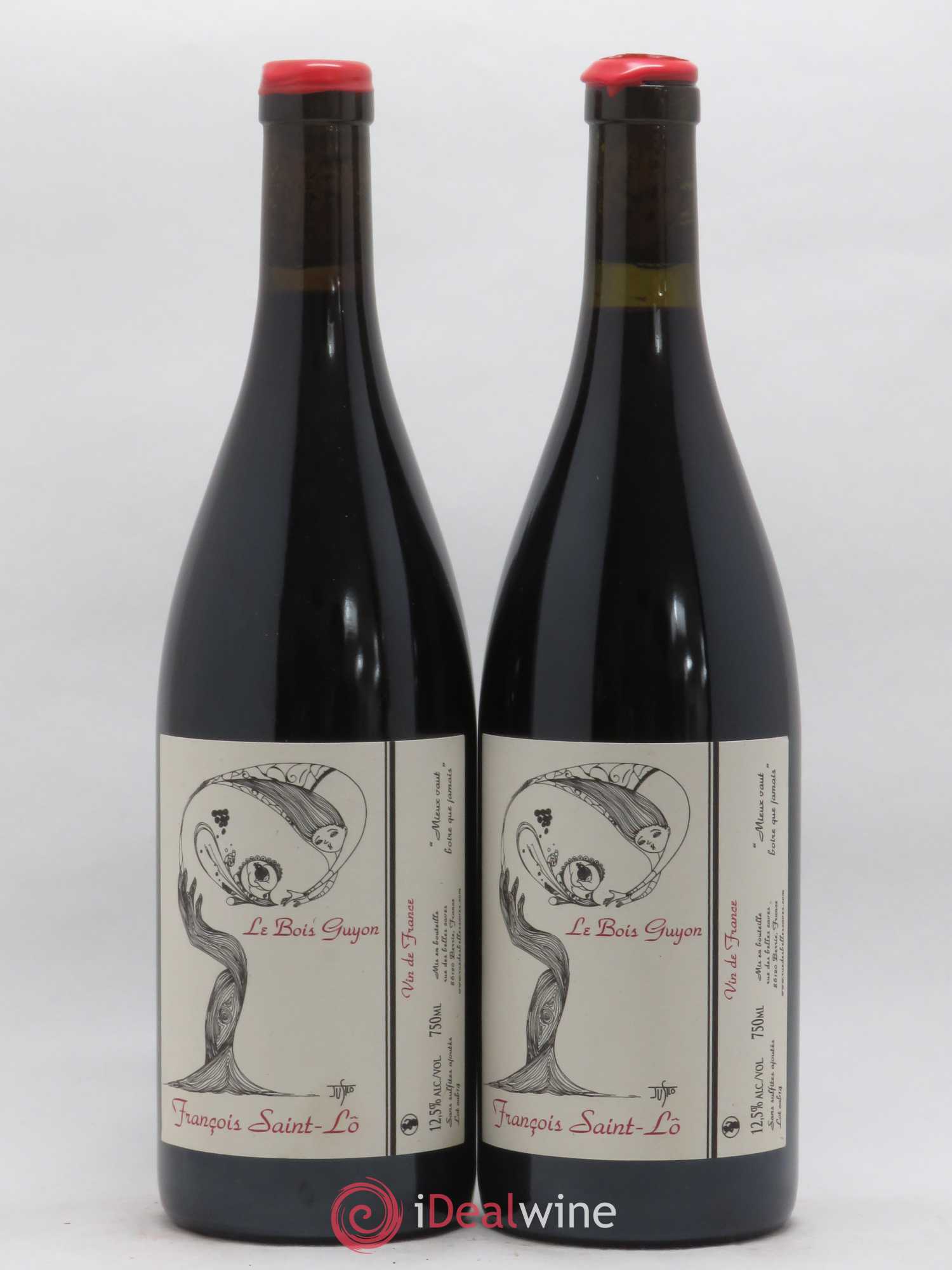 Vin de France Le Bois Guyon Francois Saint Lo 2014 - Posten von 2 Flaschen - 0