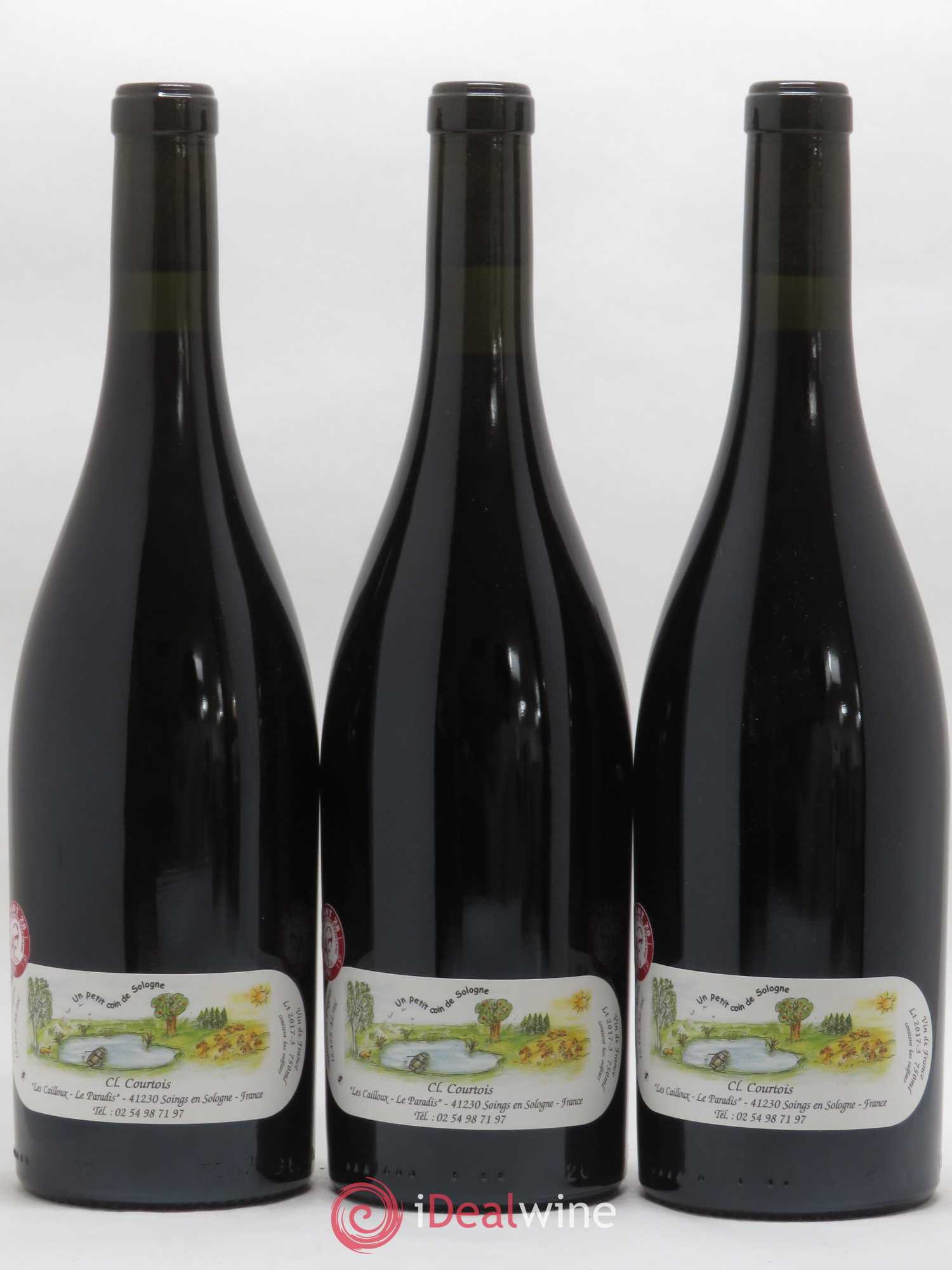 Vin de France Racines Les Cailloux du Paradis 2017 - Lot de 6 bouteilles - 2