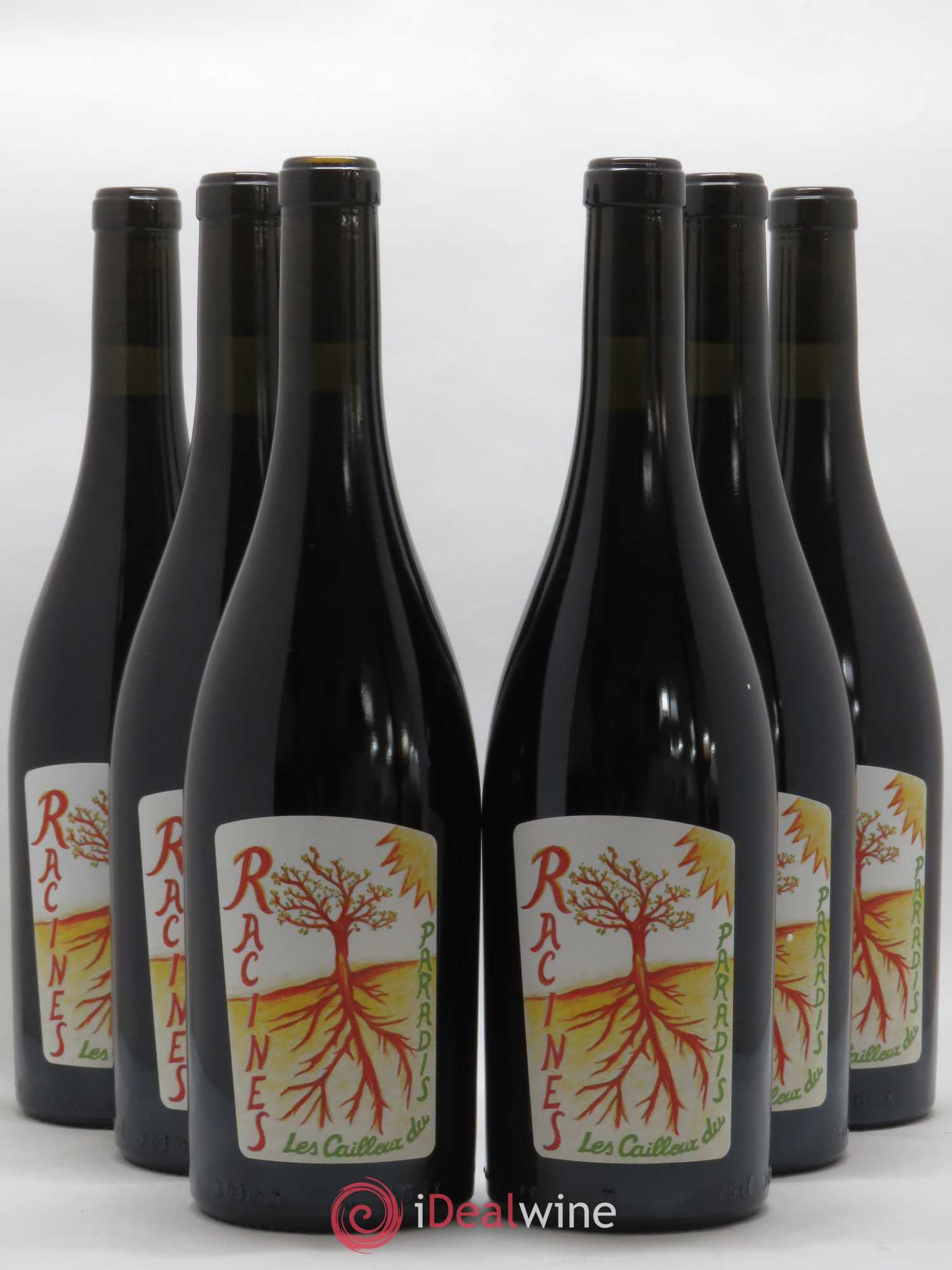 Vin de France Racines Les Cailloux du Paradis 2017 - Lot de 6 bouteilles - 0
