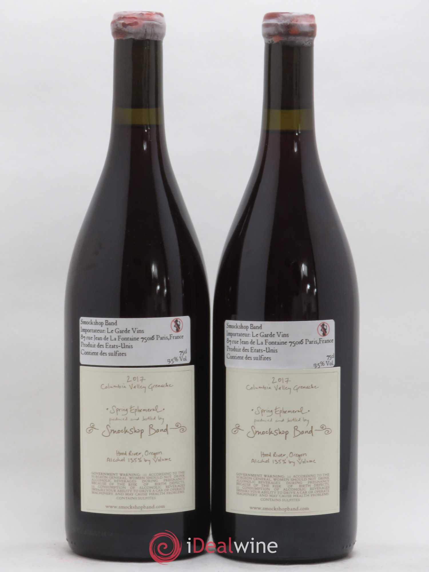USA Columbia Valley Grenache Spring Ephemeral Smockshop Band 2017 - Posten von 2 Flaschen - 1