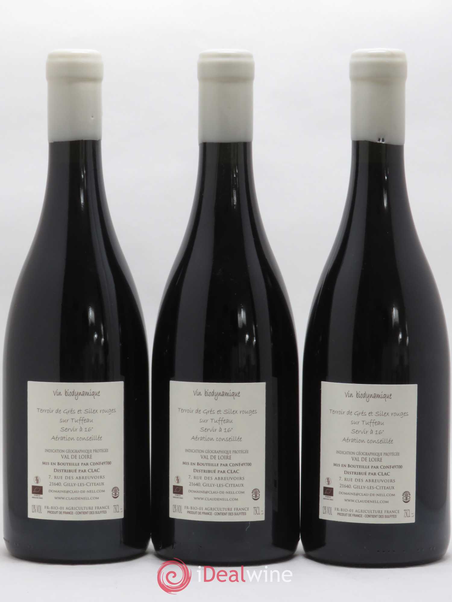 Val de Loire Grolleau Clau de Nell 2014 - Lot de 3 bouteilles - 1