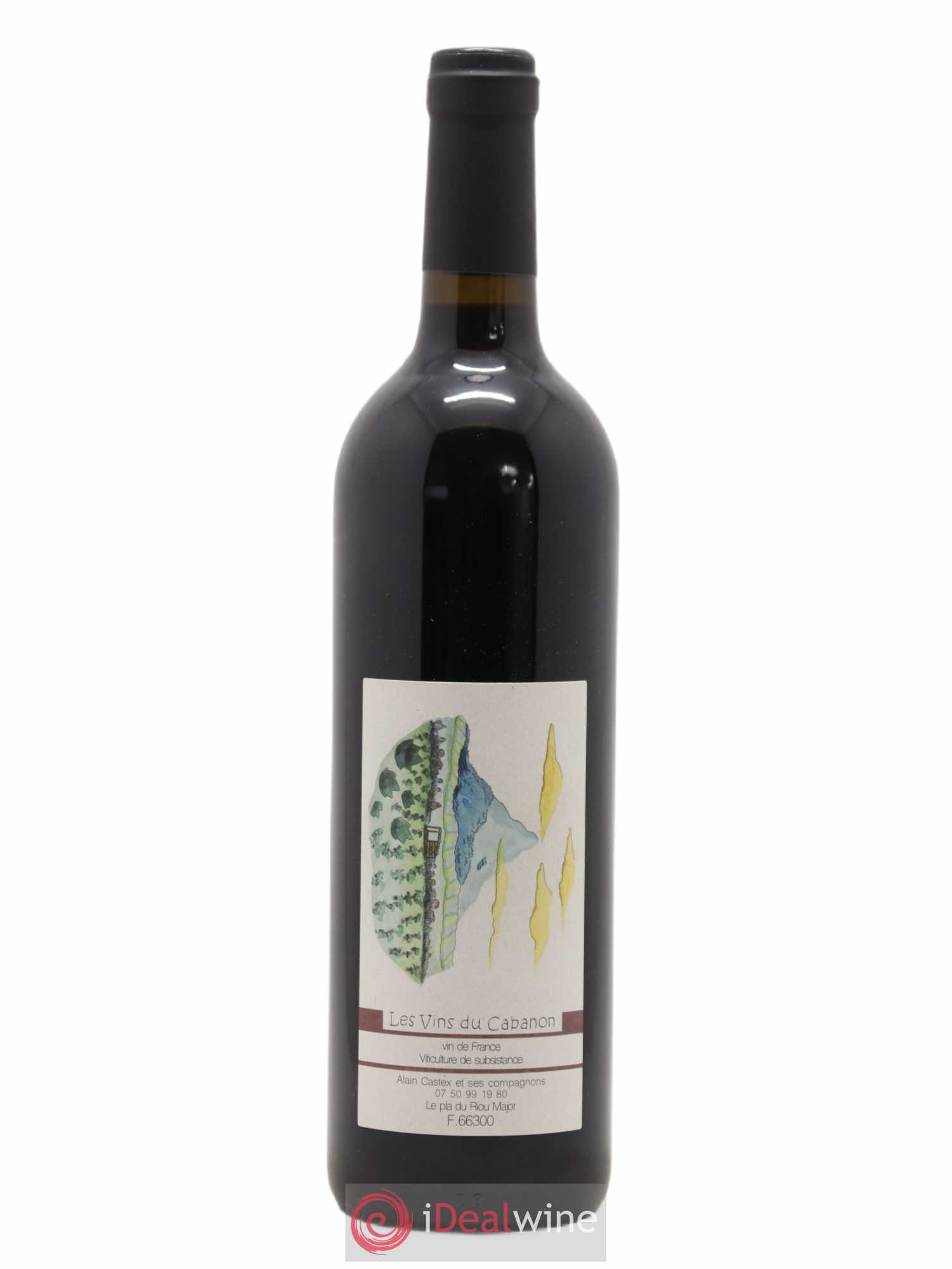Vin de France Ezo Les Vins du Cabanon - Alain Castex 2016 - Lot de 1 bouteille - 0