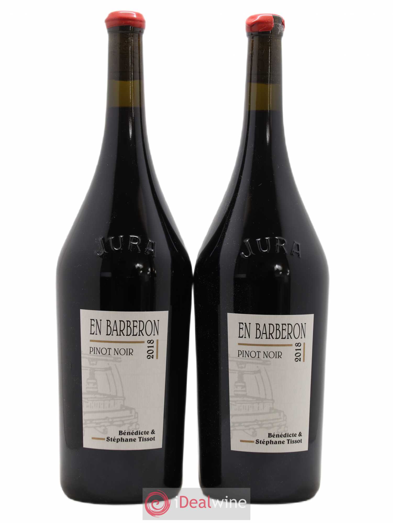 Côtes du Jura En Barberon Bénédicte et Stéphane Tissot 2018 - Lot de 2 magnums - 0