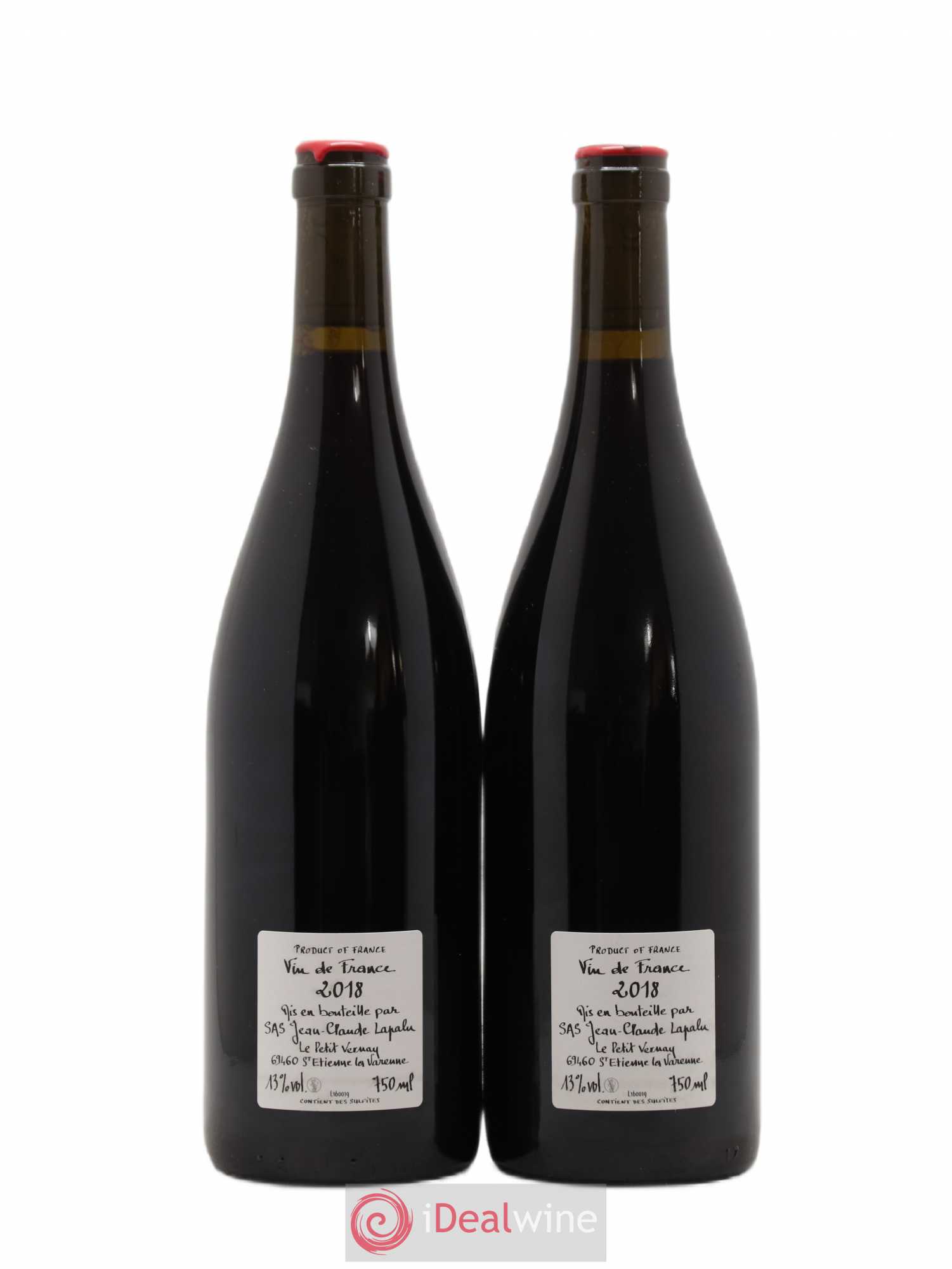 Vin de France Pinot noir Lapalu 2018 - Posten von 2 Flaschen - 1