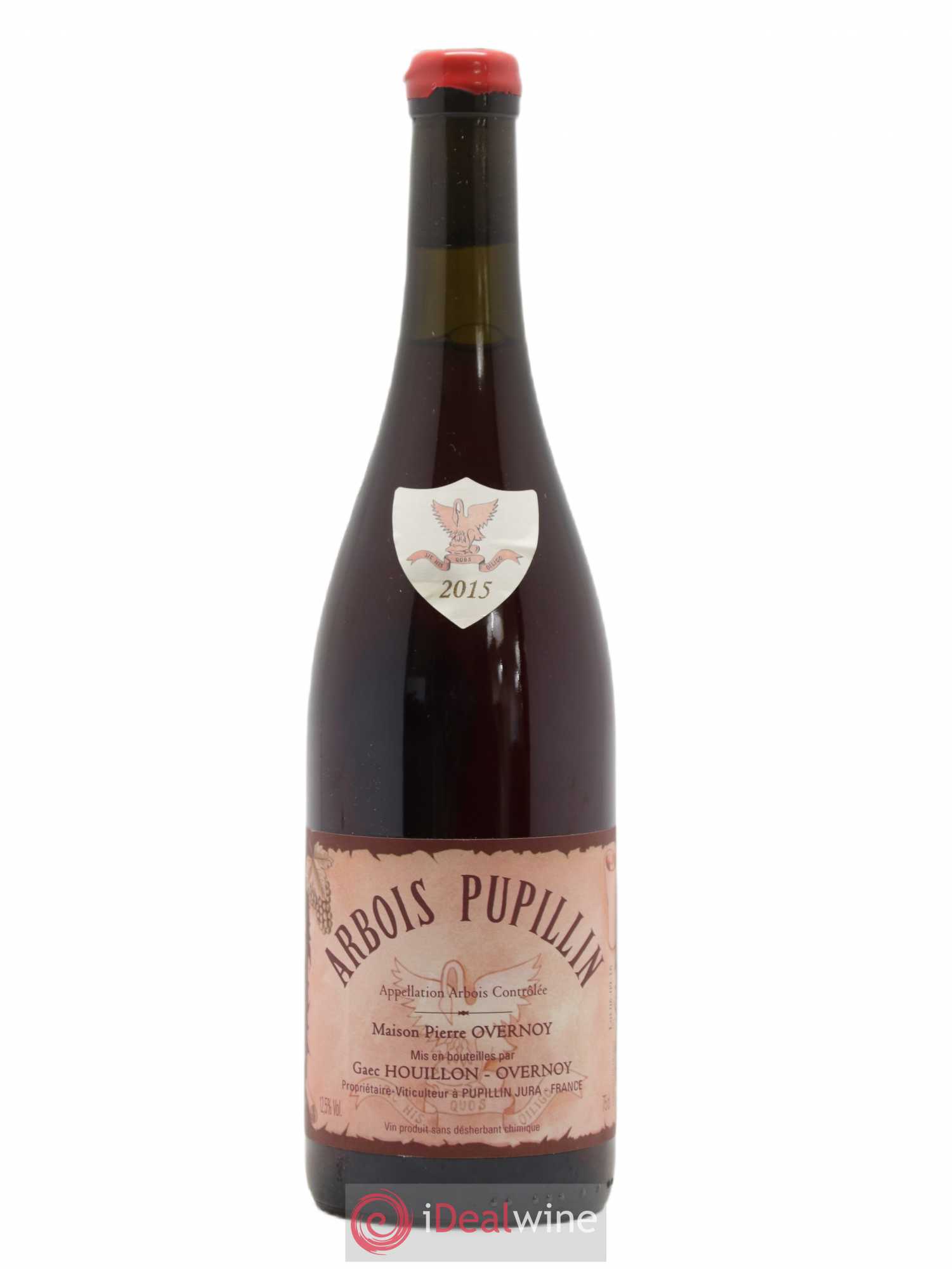 Arbois-Pupillin Poulsard (cire rouge) Overnoy-Houillon (Domaine) 2015 - Lot de 1 bouteille - 0