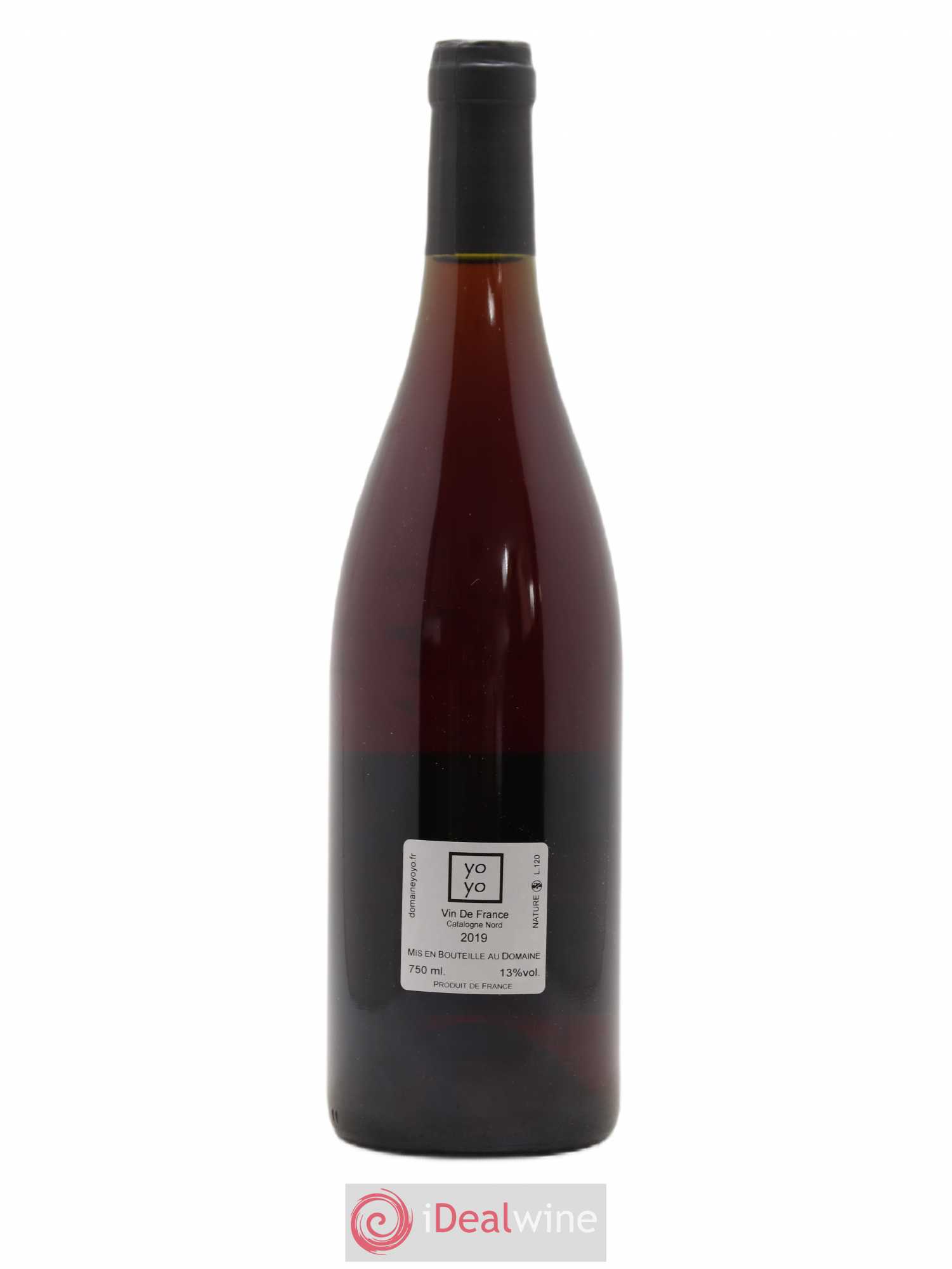 Vin de France La vierge rouge Domaine Yoyo 2019 - Lot de 1 bouteille - 1