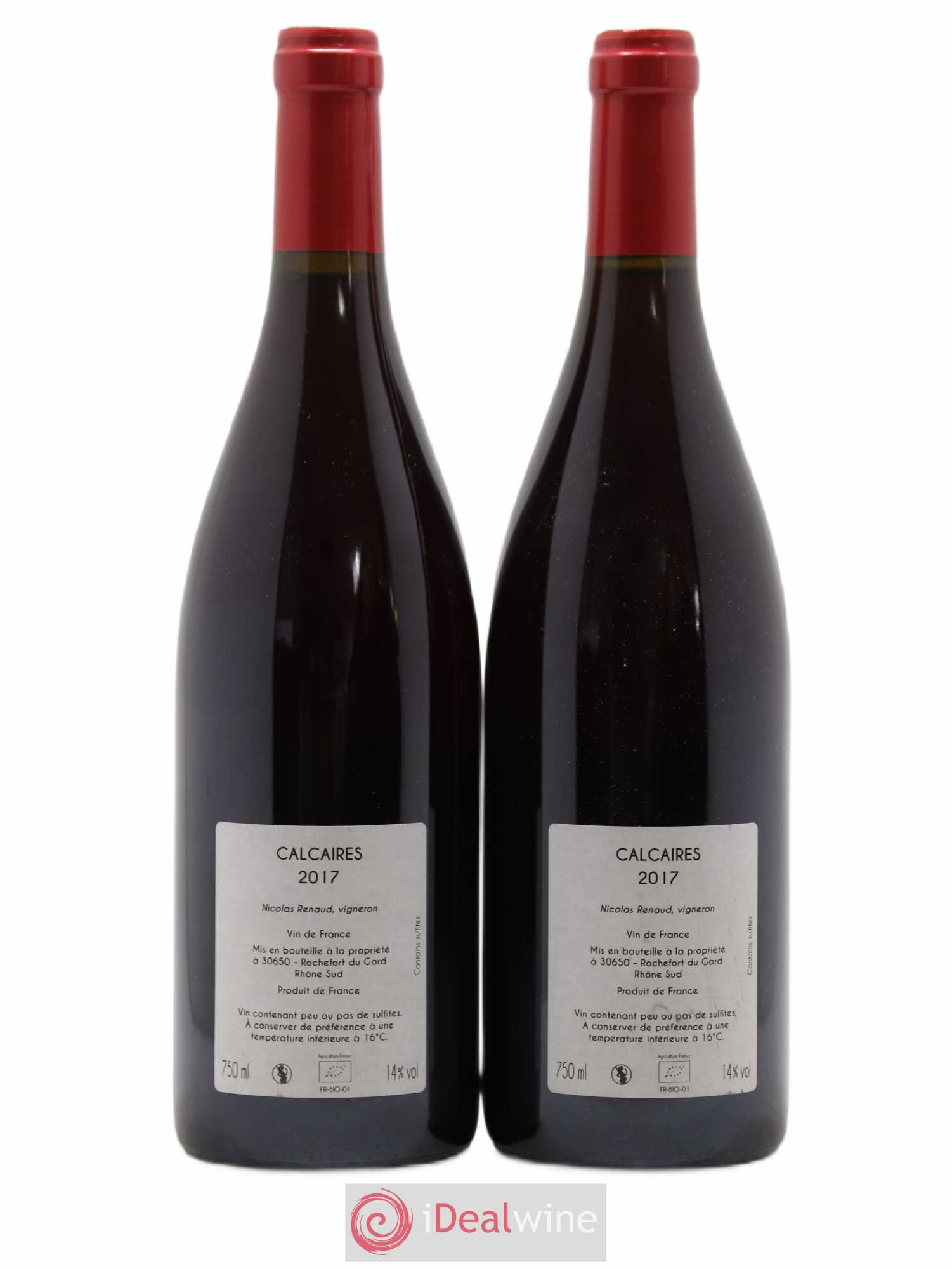 Vin de France Calcaires Clos des Grillons 2017 - Lot de 2 bouteilles - 1