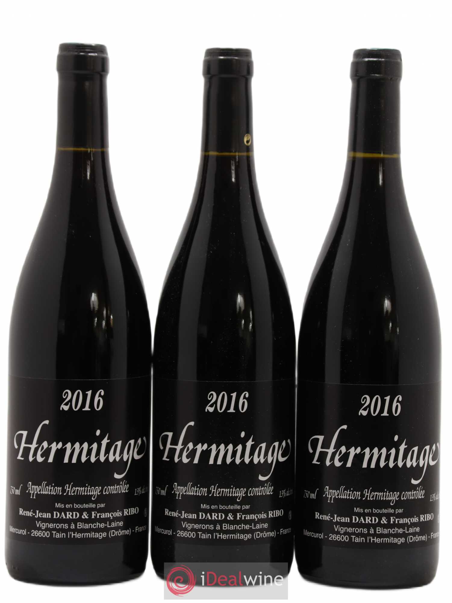 Hermitage Dard et Ribo (Domaine) 2016 - Lot de 3 bouteilles - 0