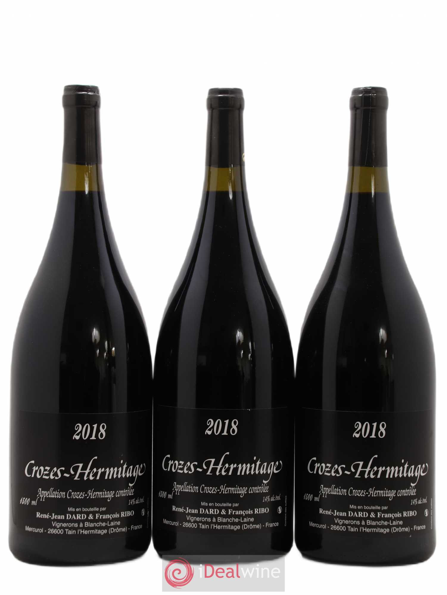 Crozes-Hermitage Dard et Ribo (Domaine) 2018 - Lot de 3 magnums - 0