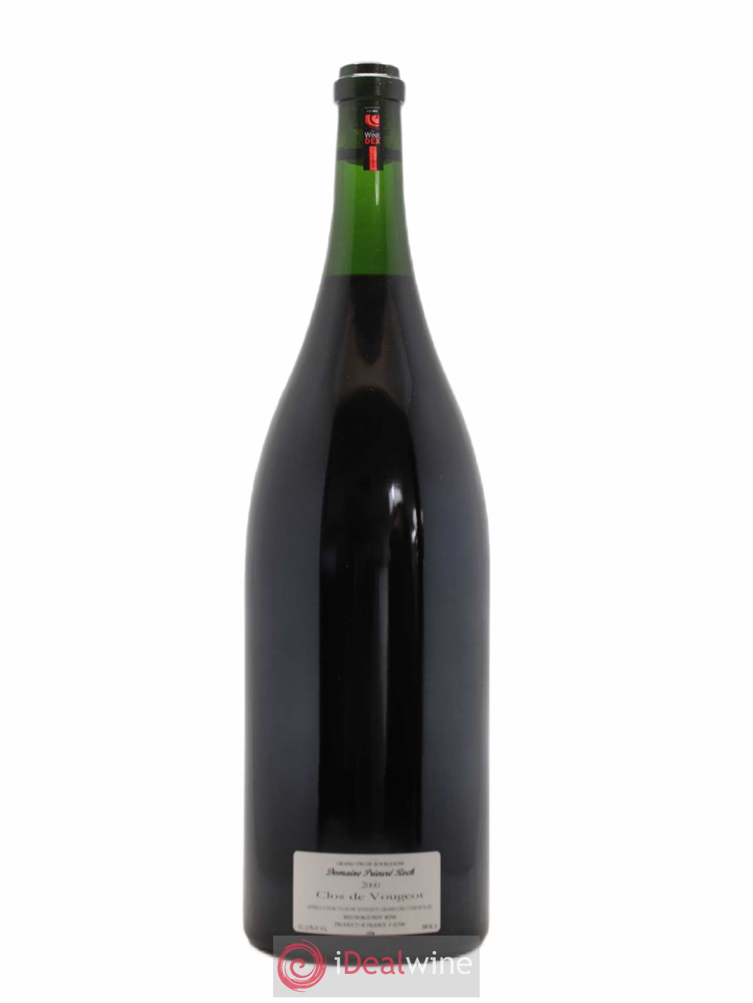 Clos de Vougeot Grand Cru Prieuré Roch 2000 - Lot de 1 double magnum - 1