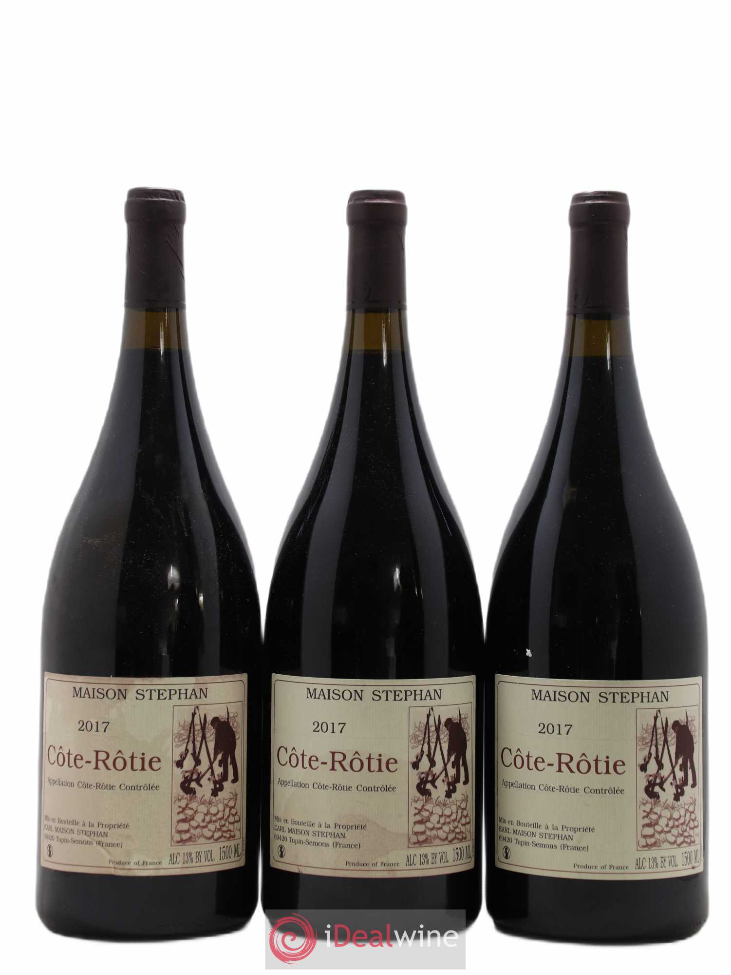 Côte-Rôtie Jean-Michel Stephan 2017 - Lot de 3 magnums - 0