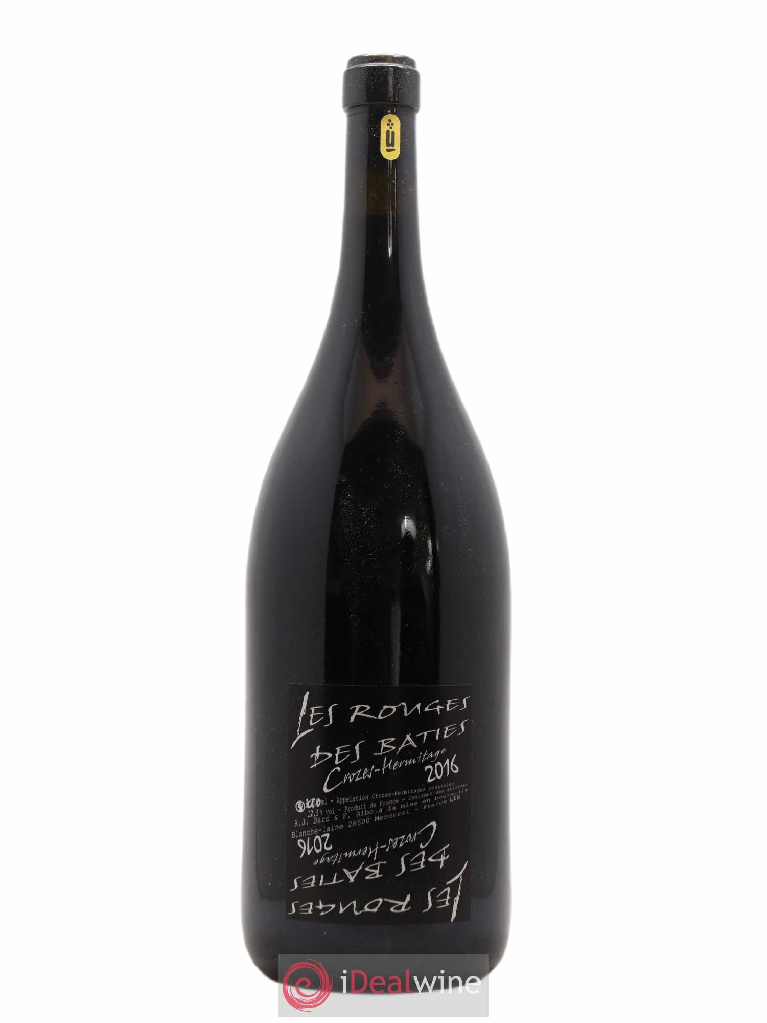 Crozes-Hermitage Les Rouges des Bâties Dard et Ribo (Domaine) 2016 - Lotto di 1 jéroboam - 0