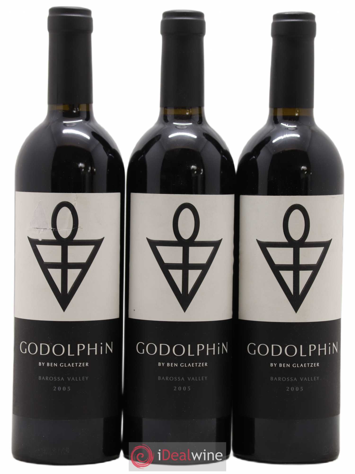 Australie Barossa Valley Godolphin Ben Glaetzer 2005 - Posten von 3 Flaschen - 0