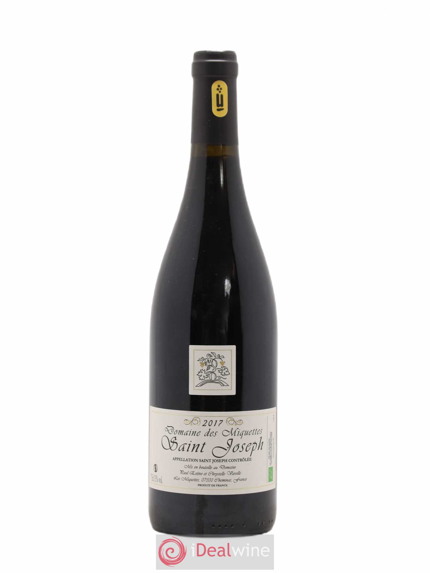 Saint-Joseph Miquettes (Domaine des) 2017 - Lot de 1 bouteille - 0