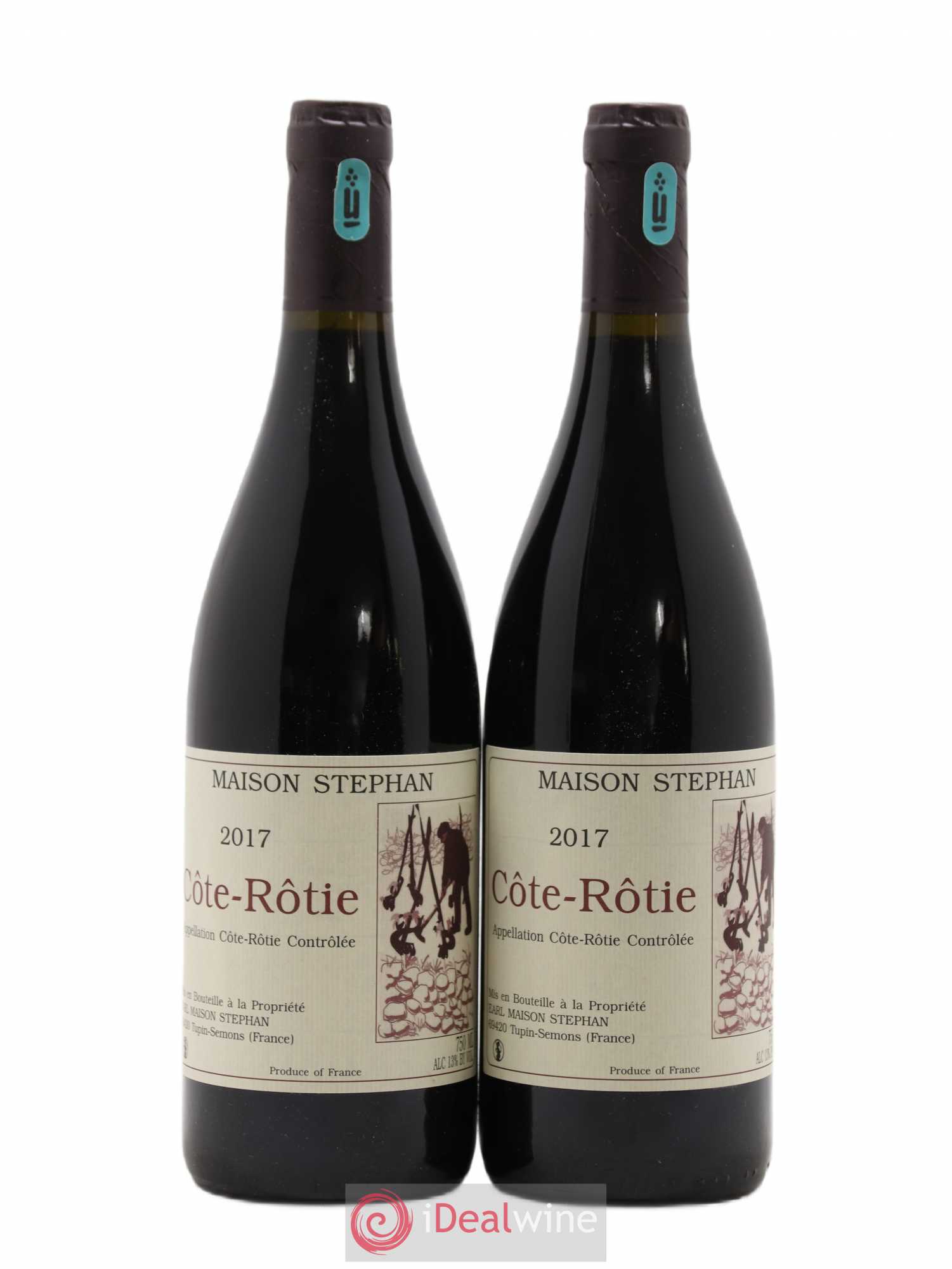 Côte-Rôtie Jean-Michel Stephan 2017 - Lot de 2 bouteilles - 0