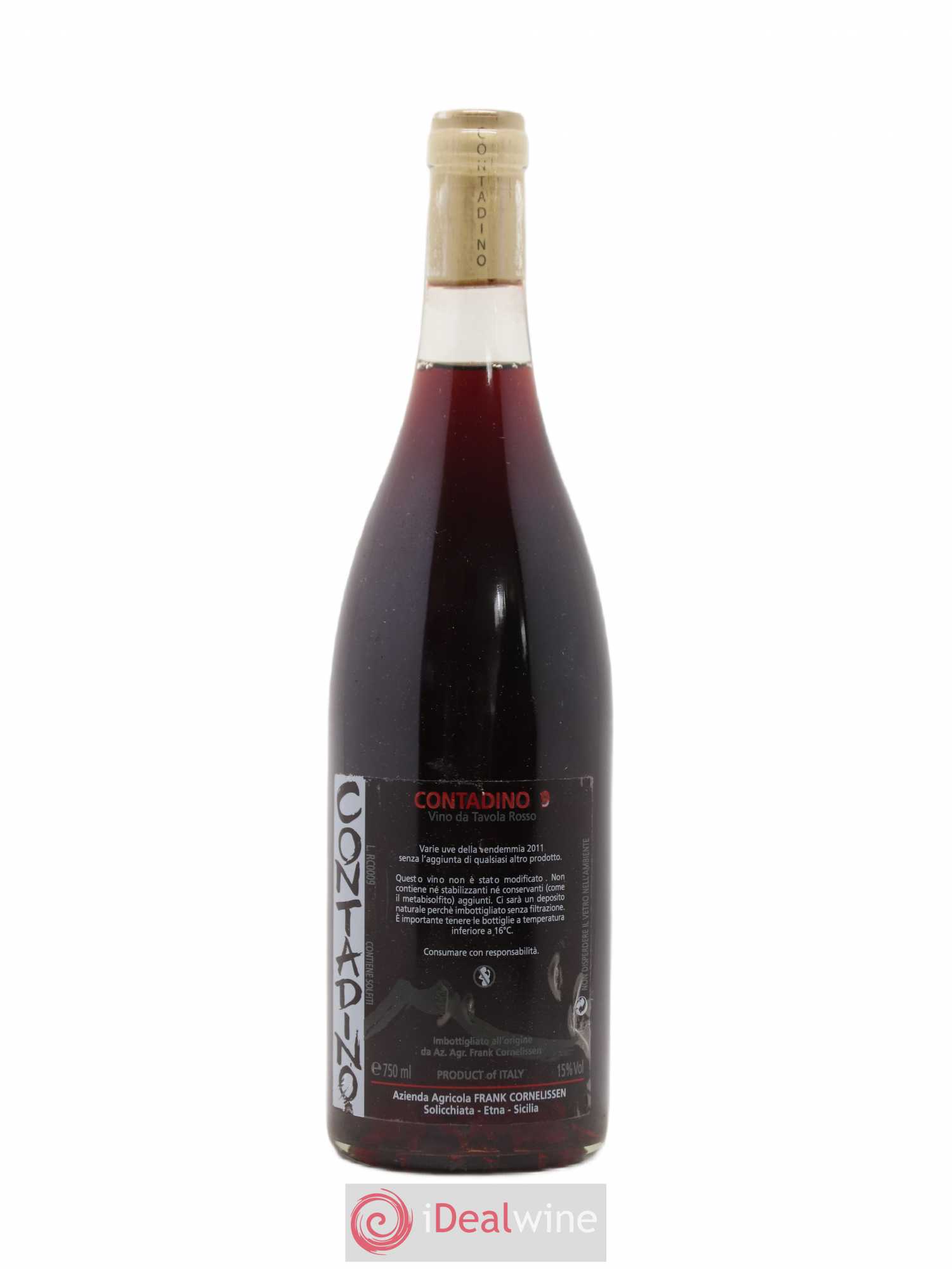 Italie Terre Siciliane Contadino 9 Frank Cornelissen 2011 - Posten von 1 Flasche - 0