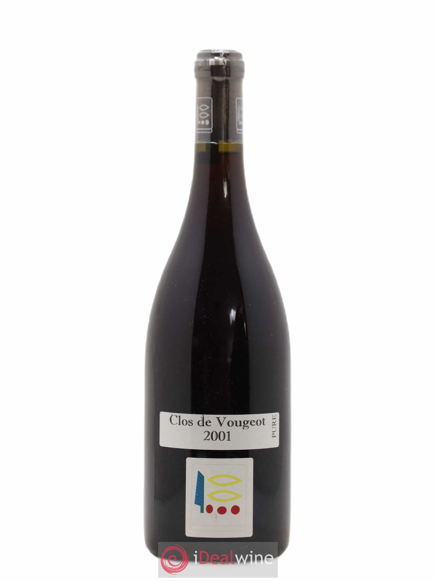 Clos de Vougeot Grand Cru Prieuré Roch 2001 - Lot de 1 bouteille - 0
