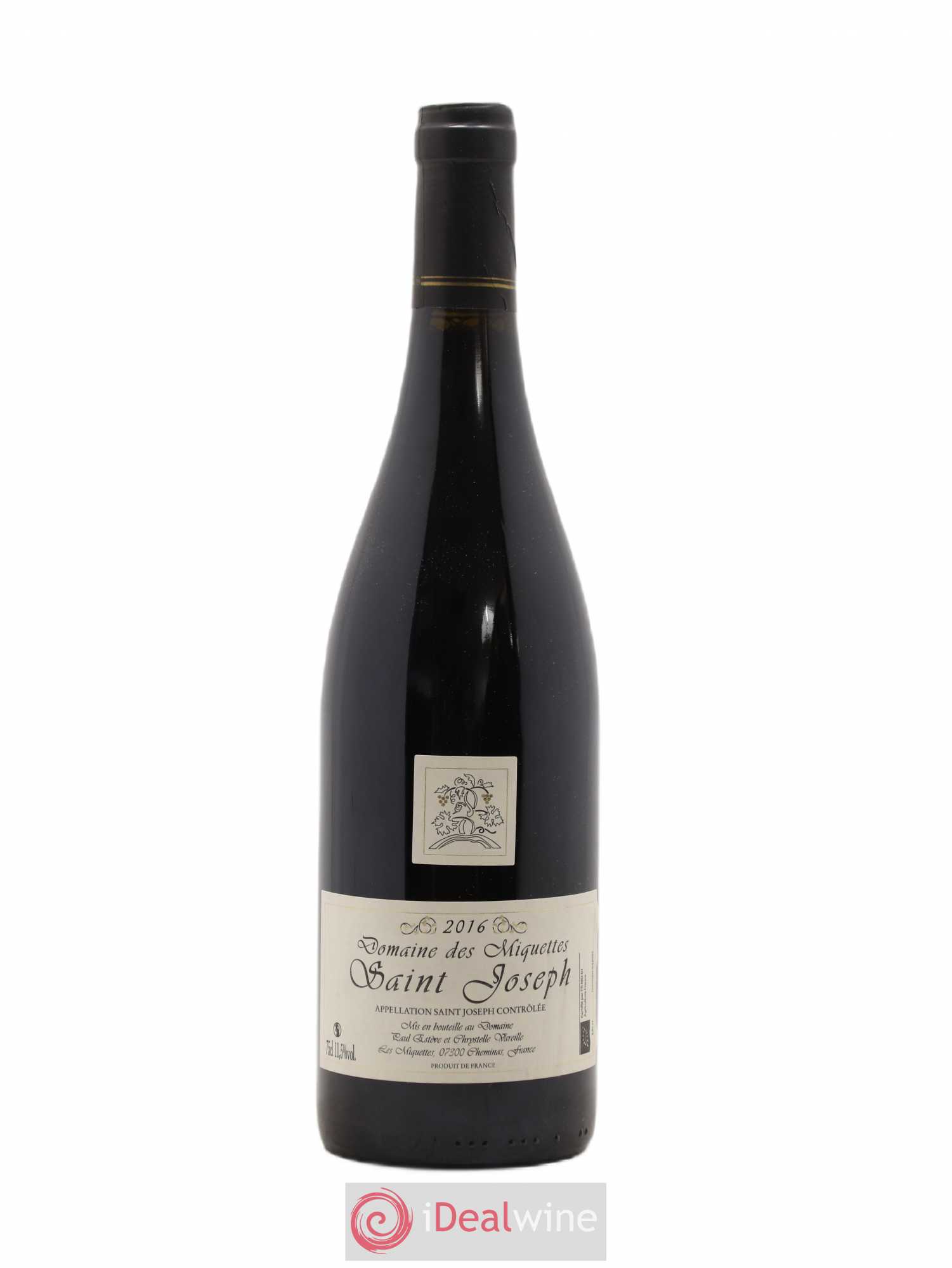 Saint-Joseph Miquettes (Domaine des) 2016 - Lot de 1 bouteille - 0