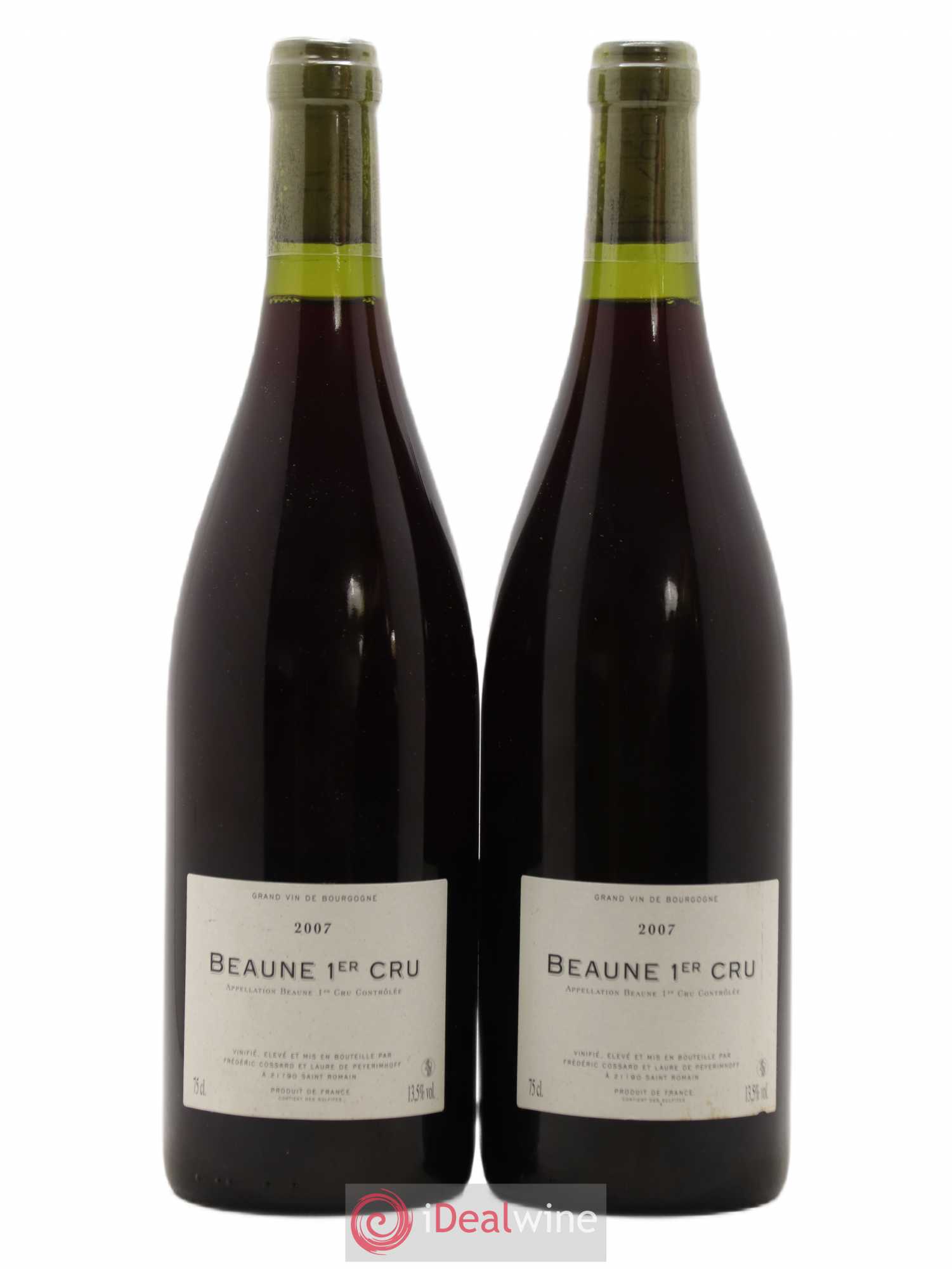 Beaune 1er Cru Domaine de Chassorney - Frédéric Cossard 2007 - Posten von 2 Flaschen - 1