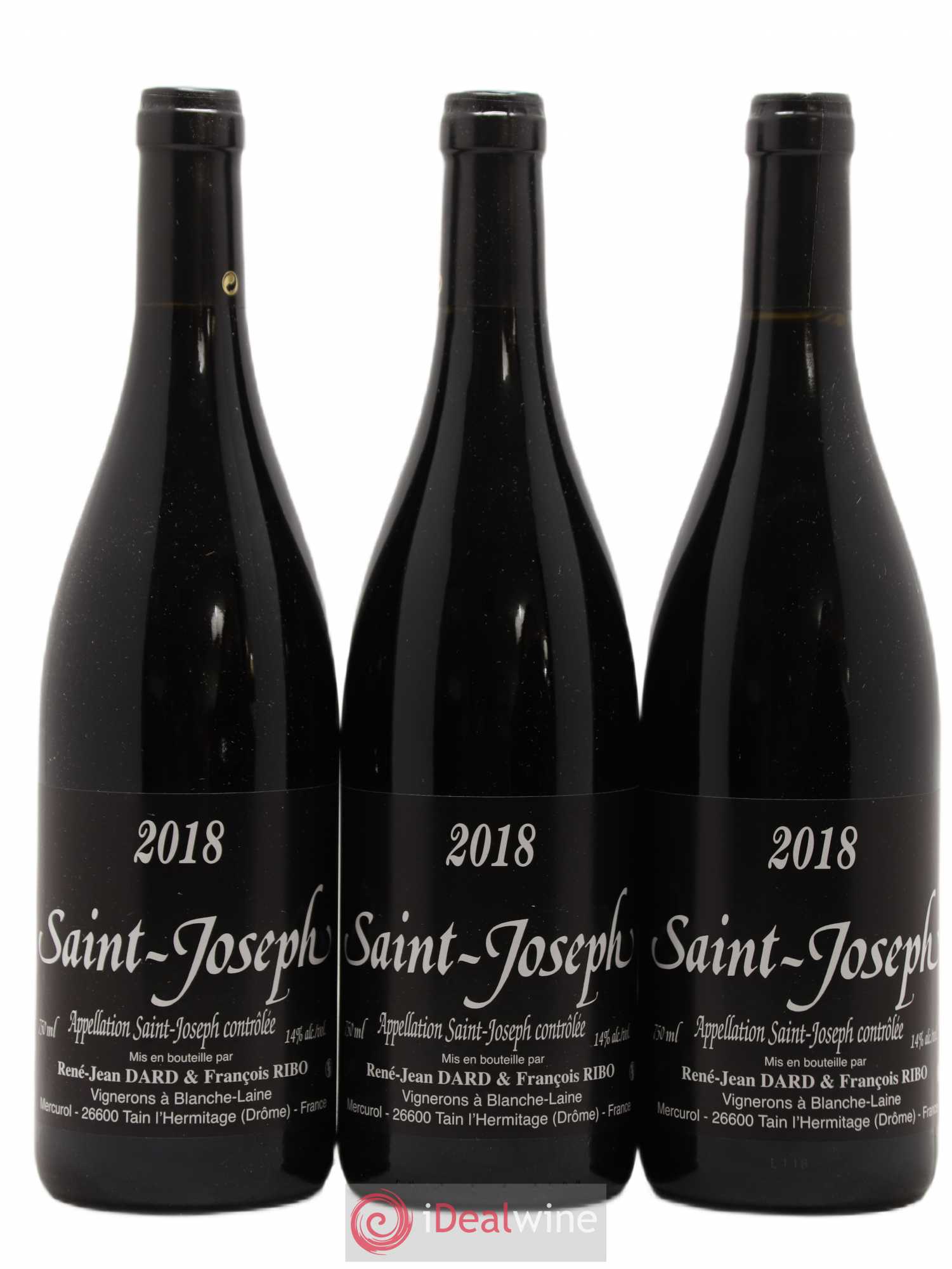 Saint-Joseph Dard et Ribo (Domaine) 2018 - Lot de 3 bouteilles - 0