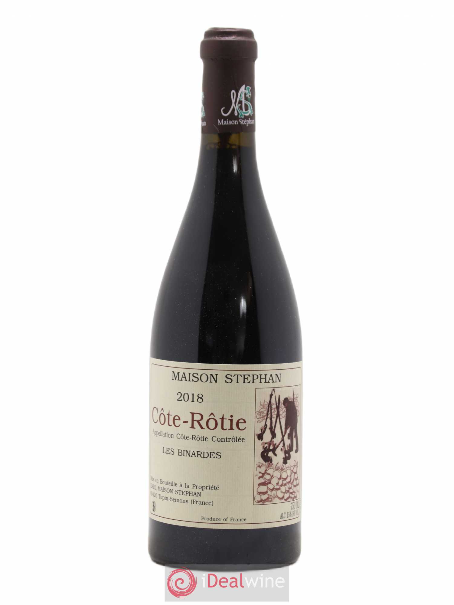 Côte-Rôtie Les Binardes Jean-Michel Stephan 2018 - Lot de 1 bouteille - 0