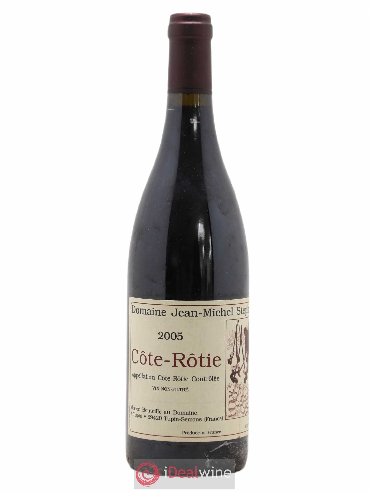 Côte-Rôtie Jean-Michel Stephan 2005 - Lot de 1 bouteille - 0