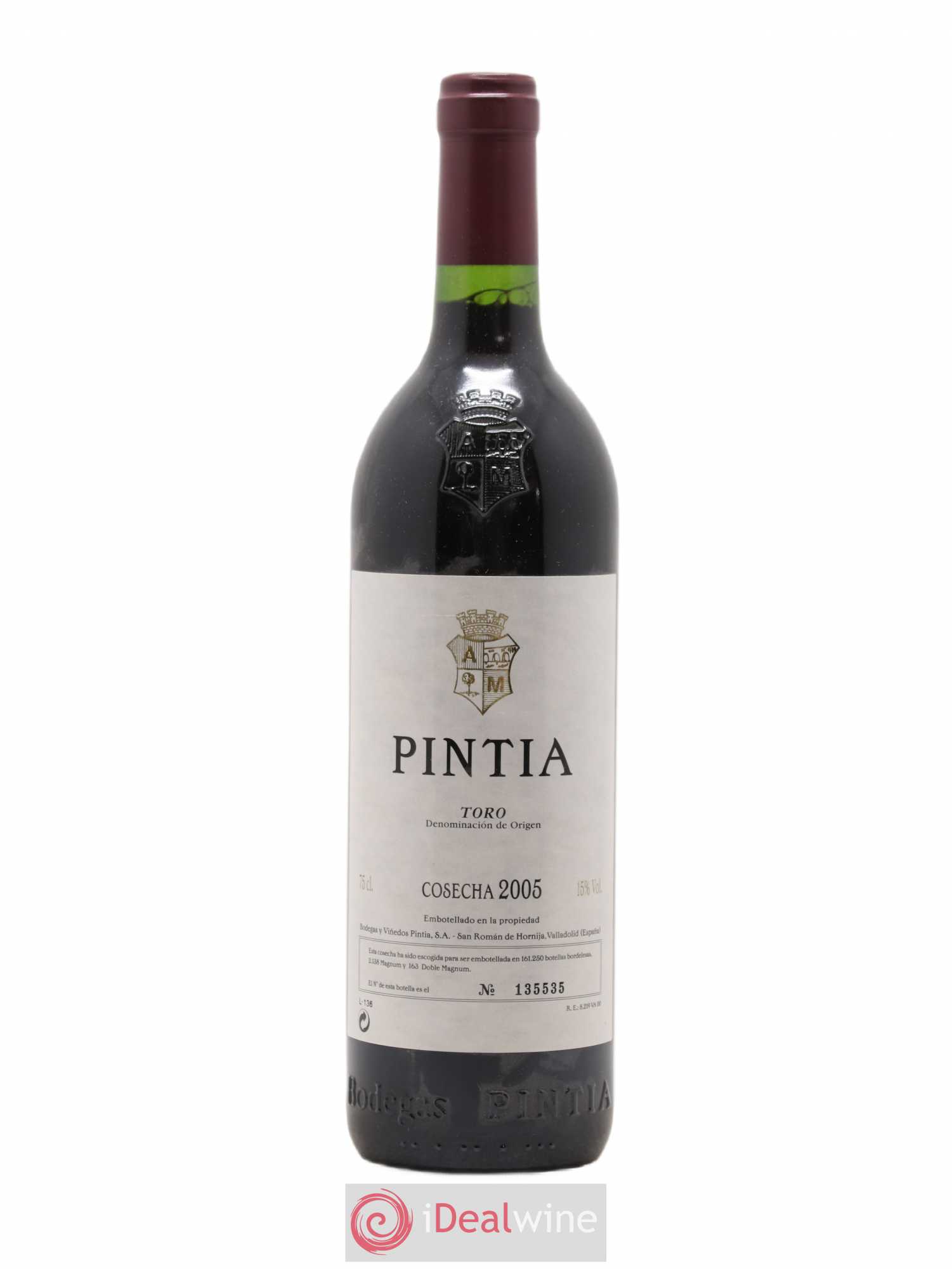 Toro DO Vega Sicilia Pintia Famille Alvarez 2005 - Lot de 1 bouteille - 0