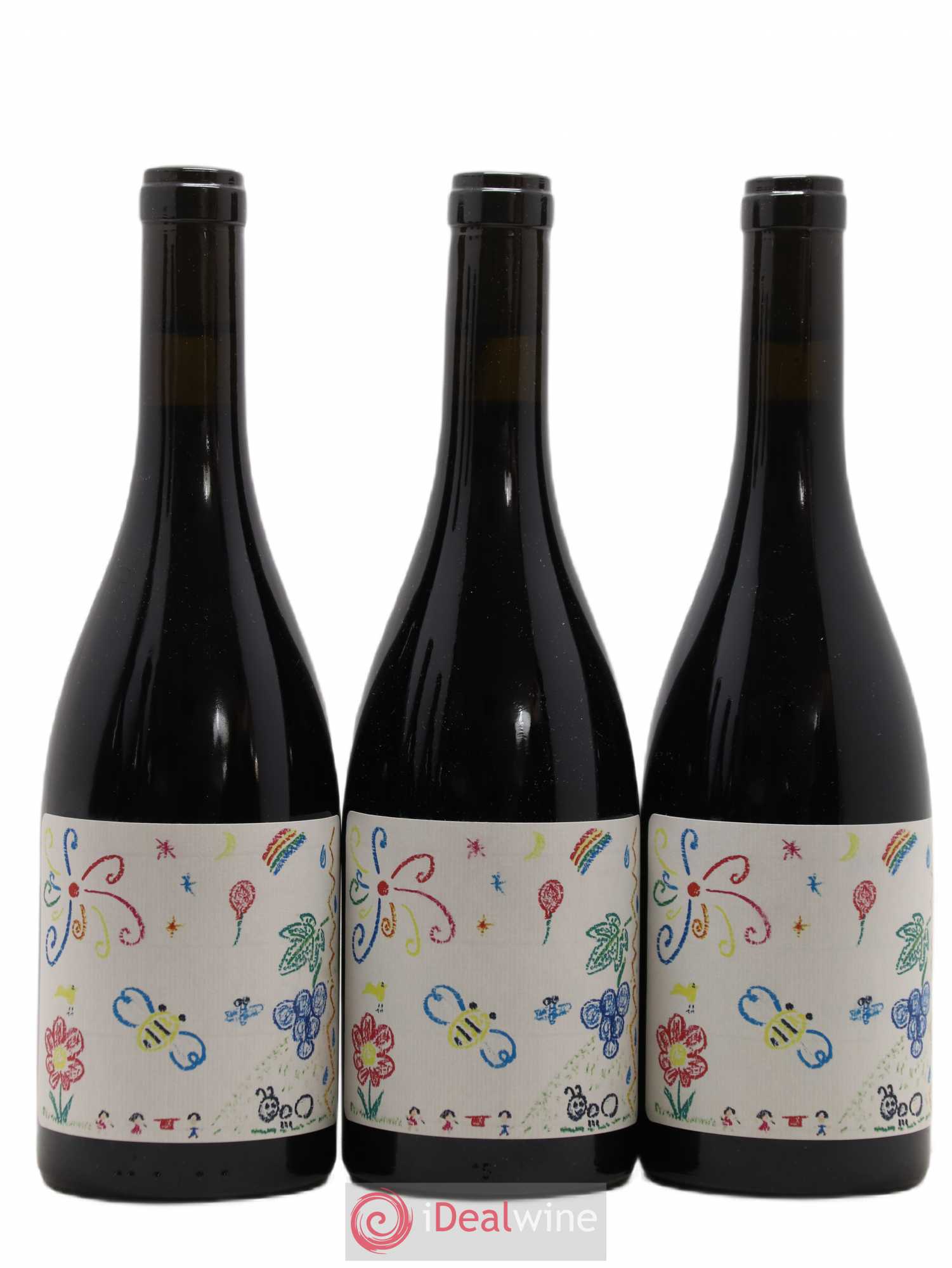 Cornas Hirotake Ooka - Domaine La Grande Colline 2015 - Lot de 3 bouteilles - 0