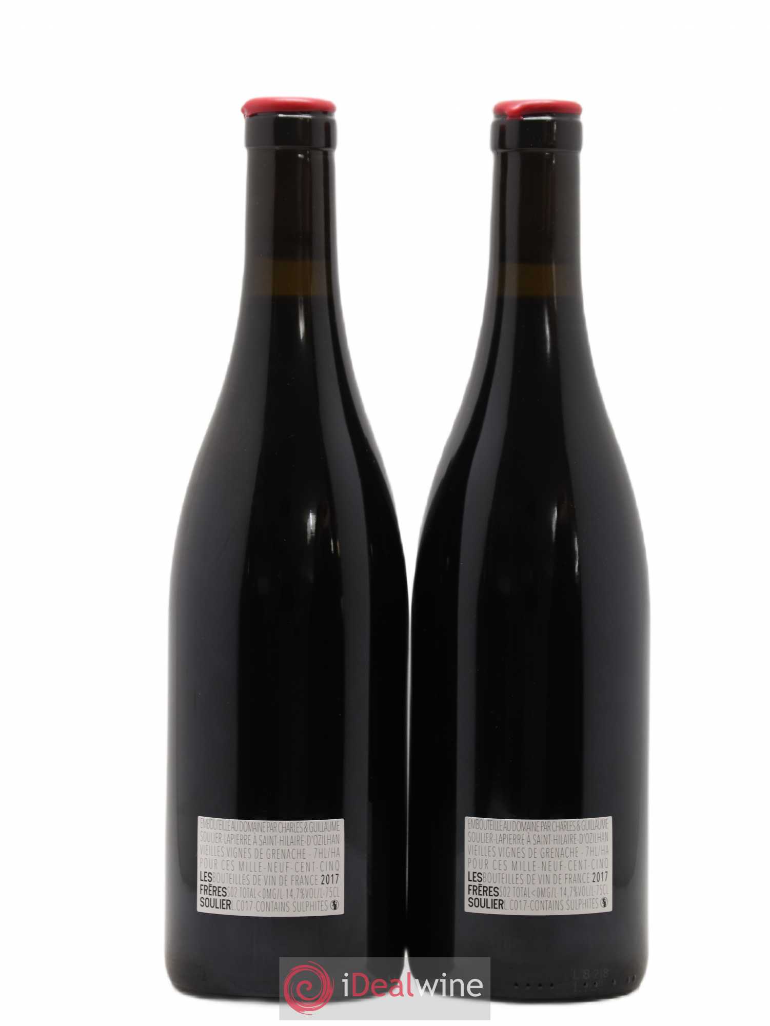 Vin de France Coulure Les Frères Soulier 2017 - Lot de 2 bouteilles - 1