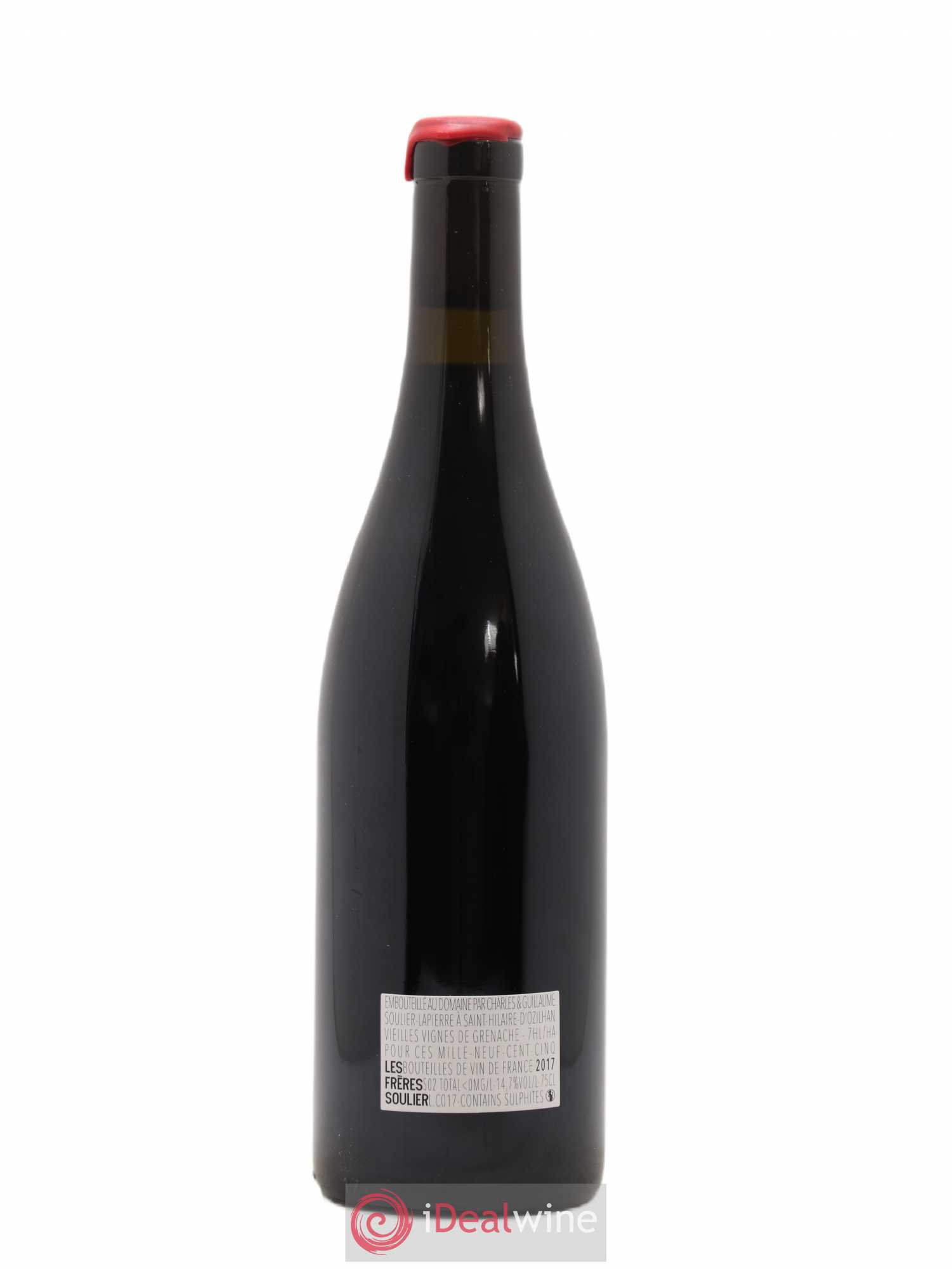 Vin de France Coulure Les Frères Soulier 2017 - Posten von 1 Flasche - 1