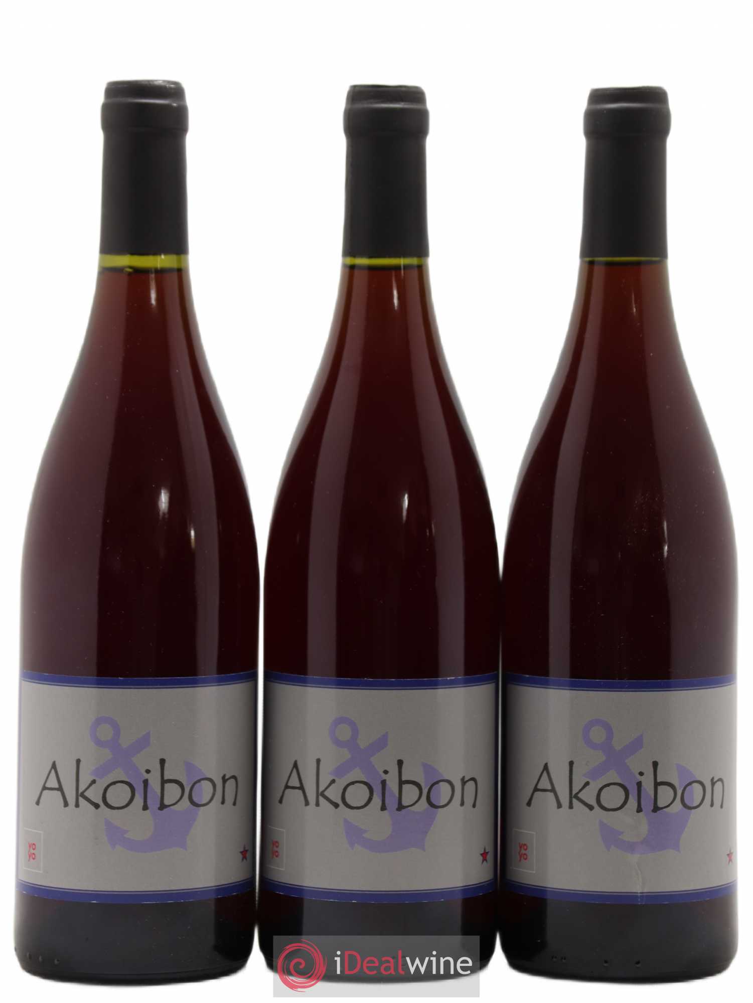 Vin de France Akoibon Domaine Yoyo 2020 - Lot de 3 bouteilles - 0