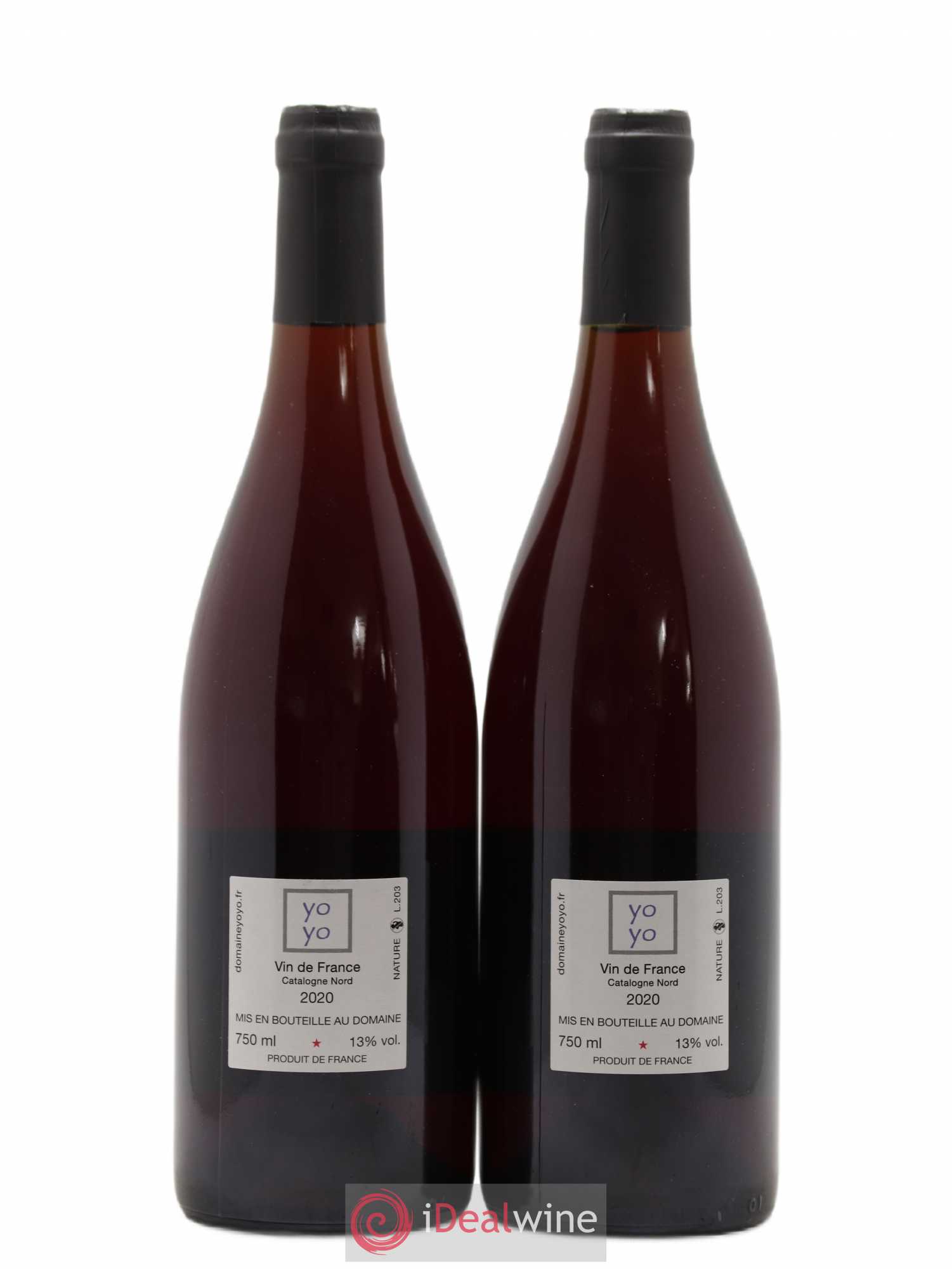Vin de France Akoibon Domaine Yoyo 2020 - Lot de 2 bouteilles - 1