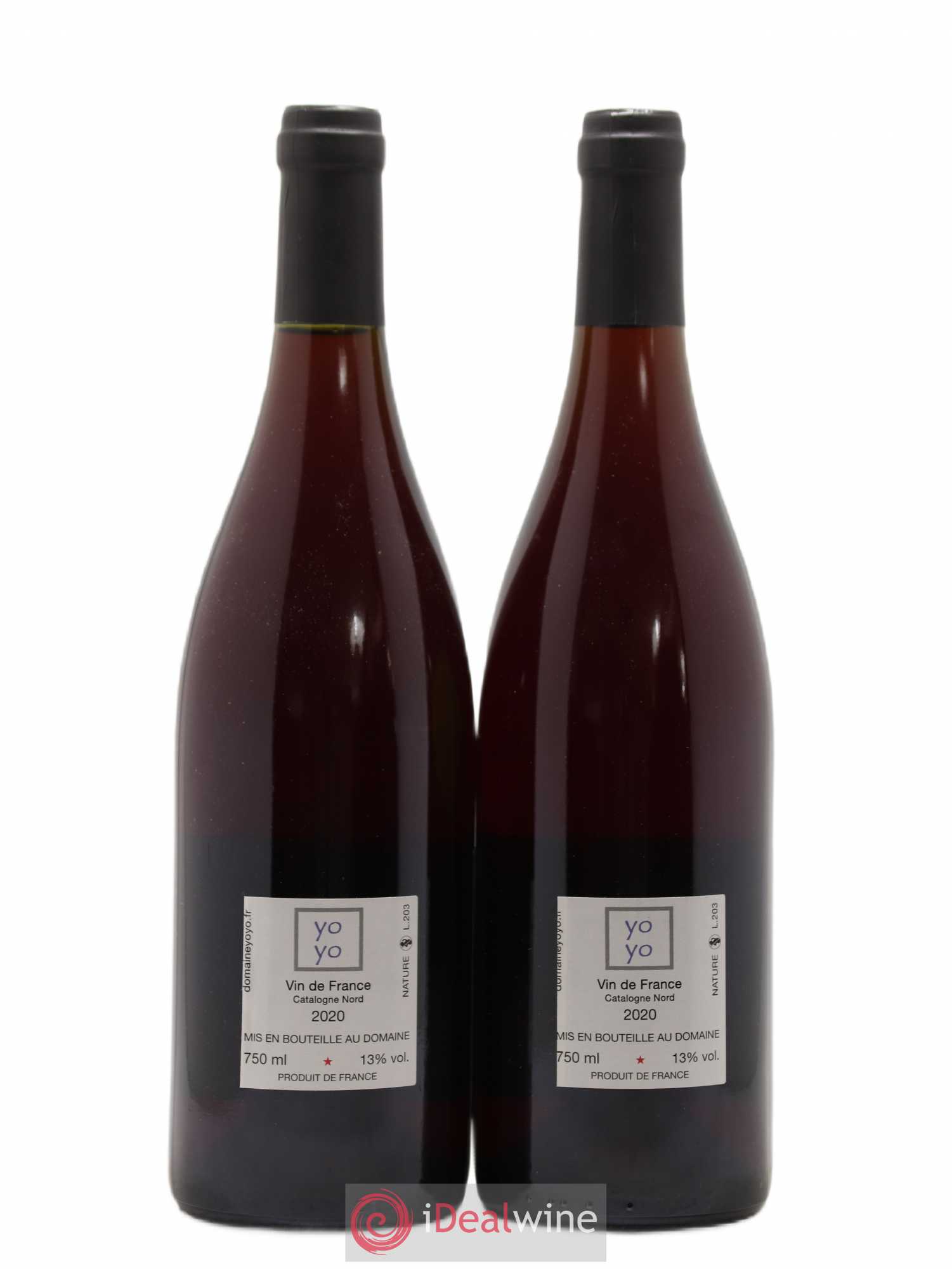 Vin de France La Tranchée Domaine Yoyo 2020 - Lot de 2 bouteilles - 1
