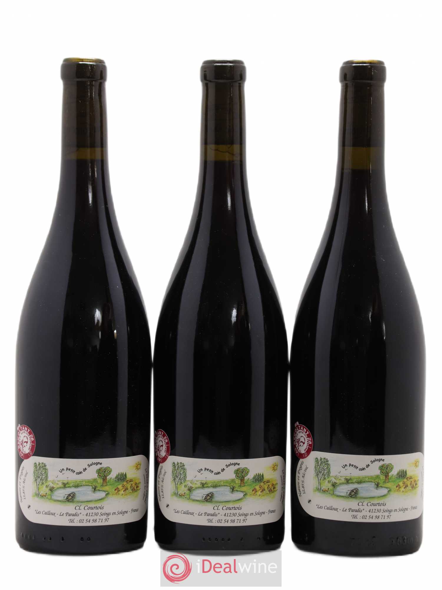 Vin de France Racines Les Cailloux du Paradis 2018 - Lot de 3 bouteilles - 1