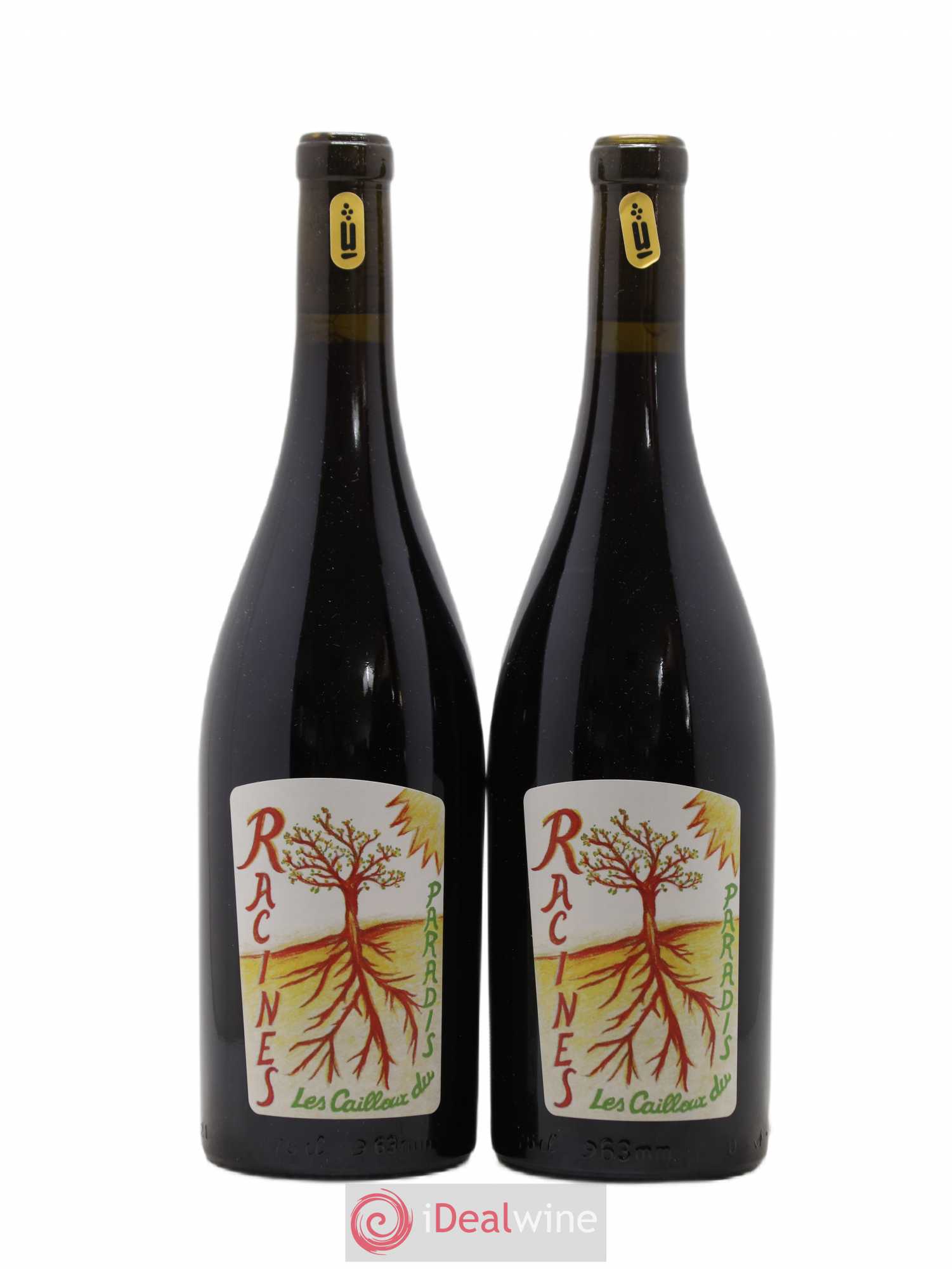 Vin de France Racines Les Cailloux du Paradis 2018 - Lot de 2 bouteilles - 0