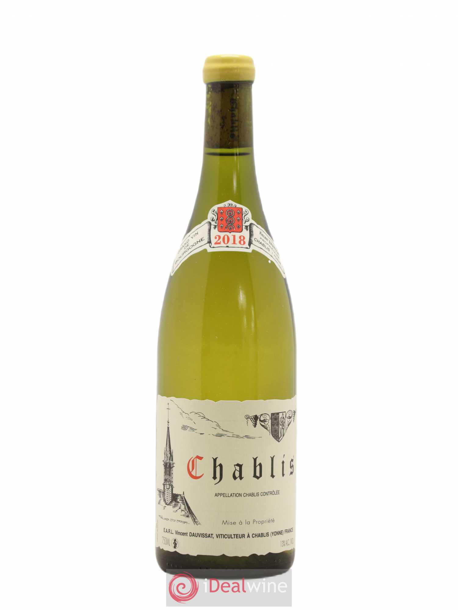 Chablis Vincent Dauvissat (Domaine) 2018 - Lot de 1 bouteille - 0