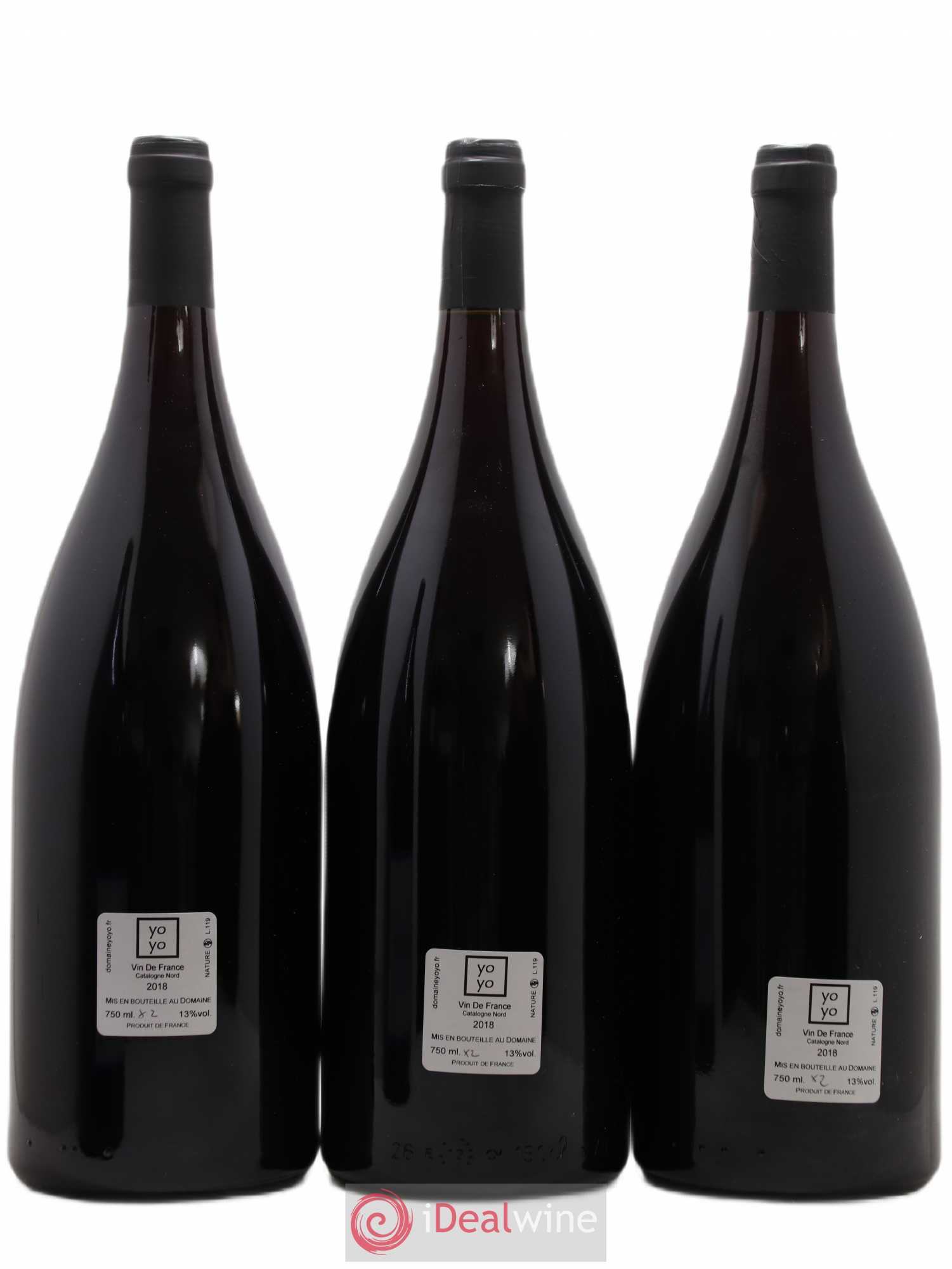 Vin de France Akoibon Domaine Yoyo 2018 - Lot de 3 magnums - 1
