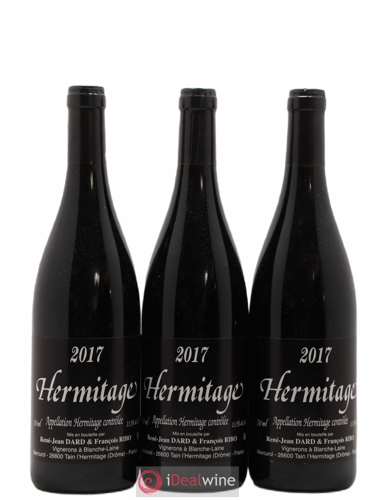Hermitage Dard et Ribo (Domaine) 2017 - Lot de 3 bouteilles - 0