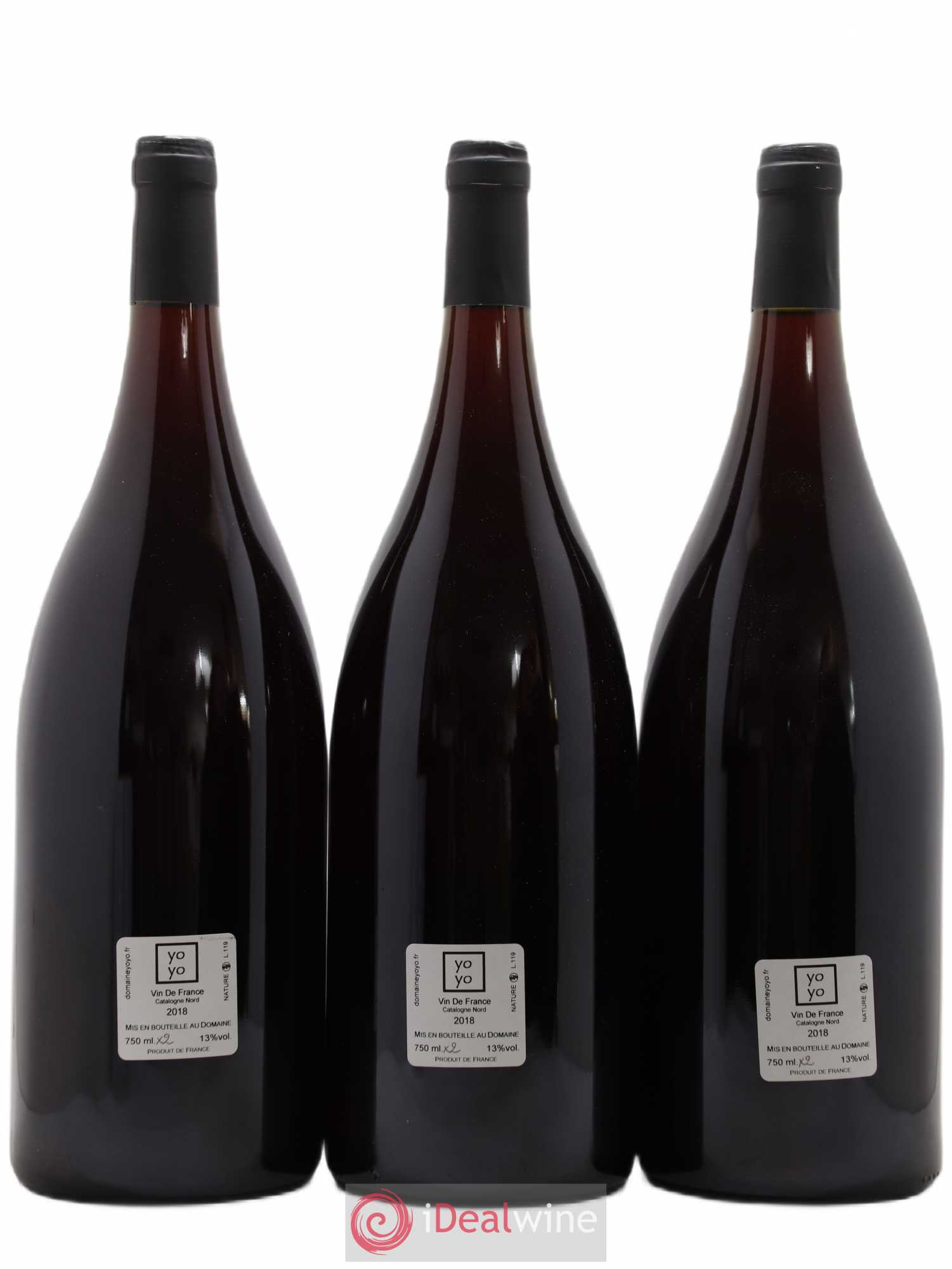 Vin de France La Tranchée Domaine Yoyo 2018 - Lot de 3 magnums - 1
