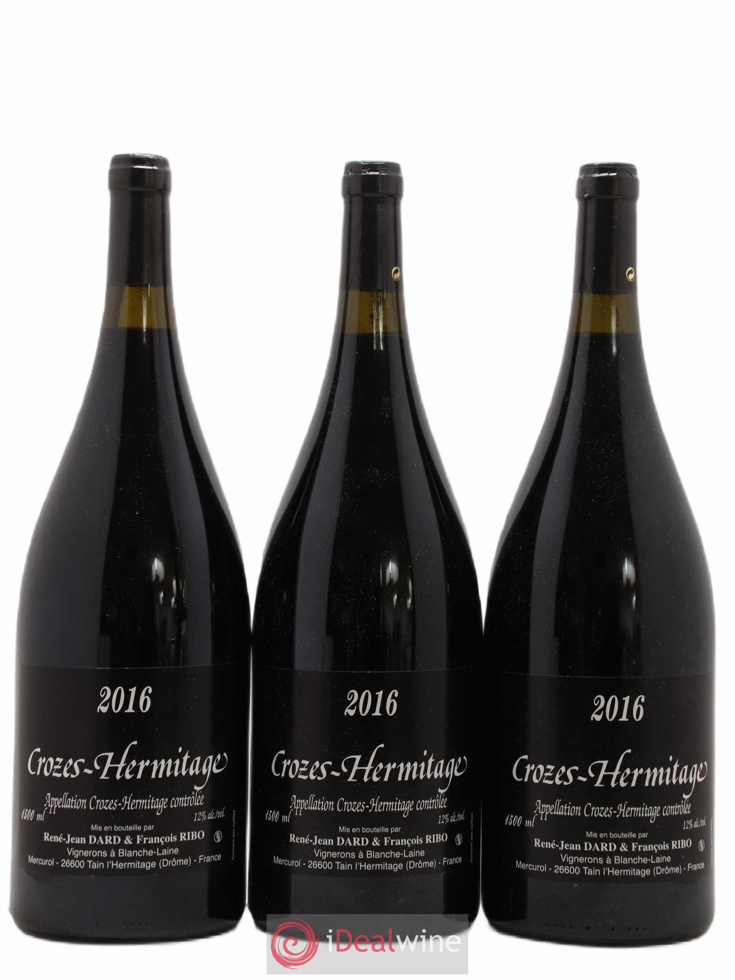 Crozes-Hermitage Dard et Ribo (Domaine) 2016 - Lot de 3 magnums - 0