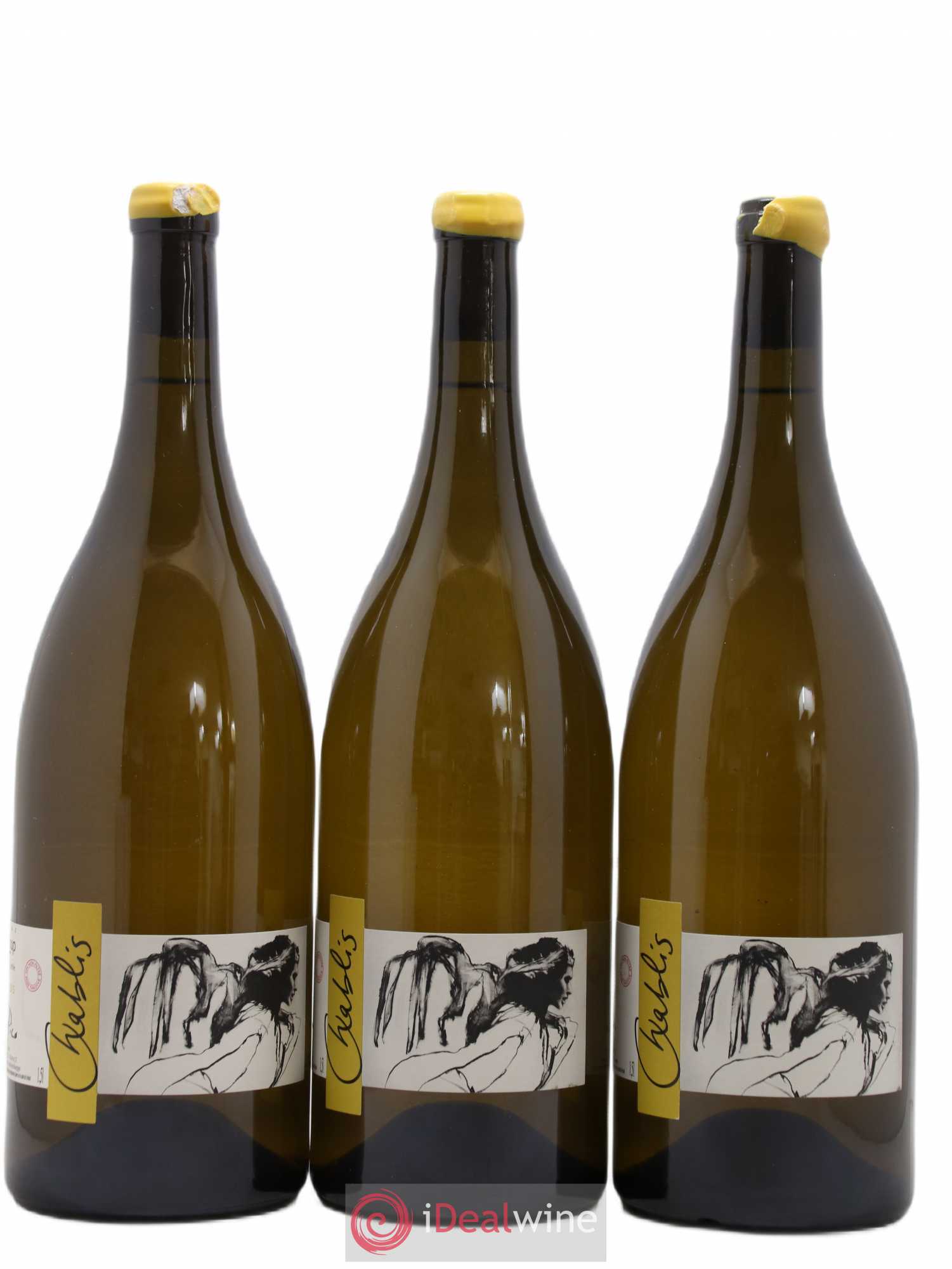 Chablis Vent d'Ange Pattes Loup (Domaine) 2015 - Lot de 3 magnums - 0