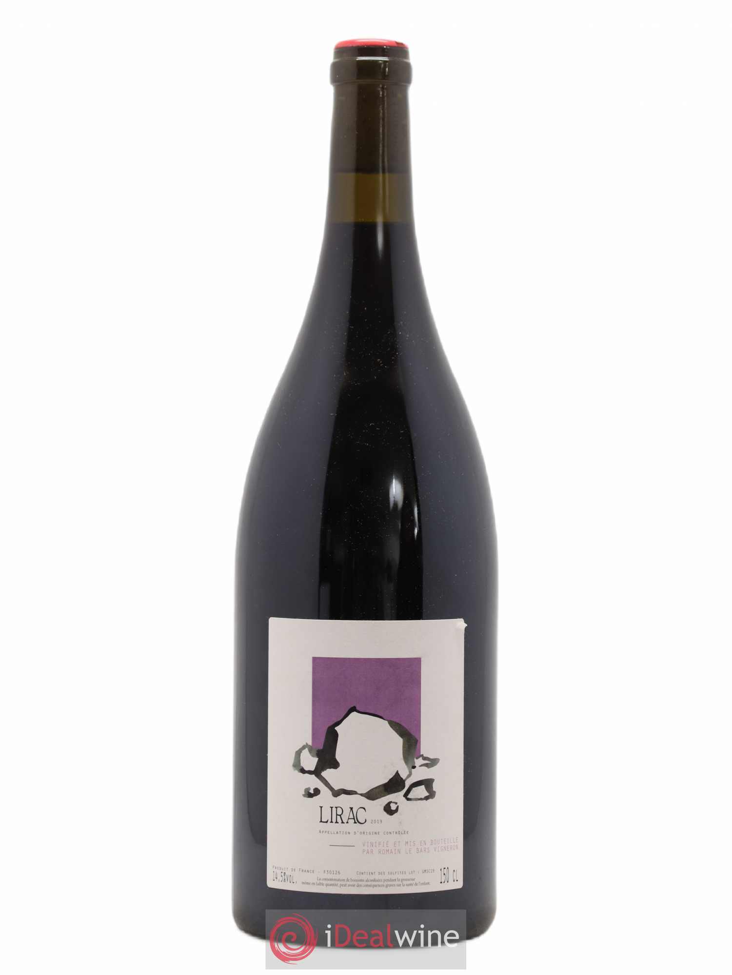 Lirac Romain Le Bars 2019 - Lot de 1 magnum - 0