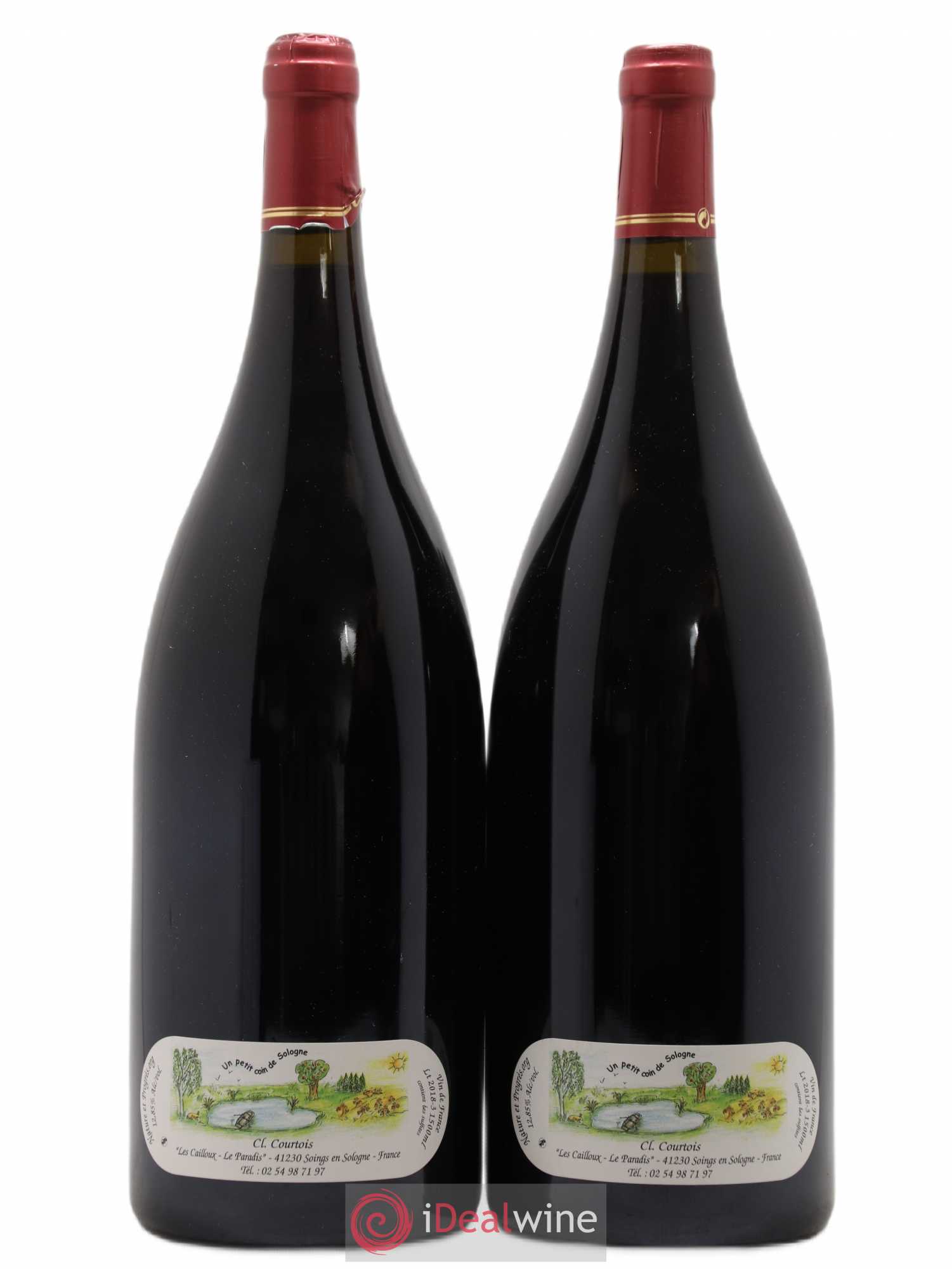 Vin de France Racines Les Cailloux du Paradis 2018 - Lot de 2 magnums - 1