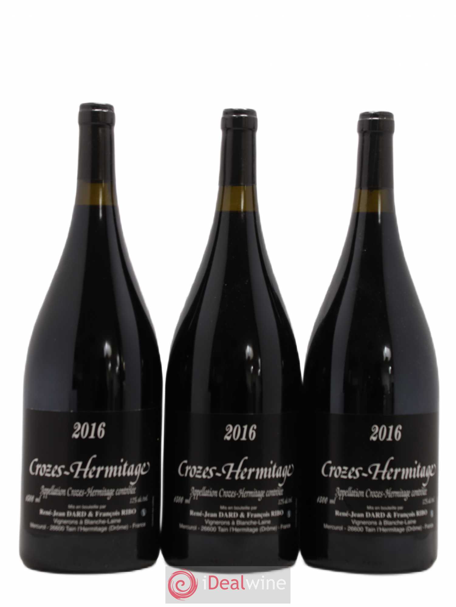 Crozes-Hermitage Dard et Ribo (Domaine) 2016 - Lot de 3 magnums - 0