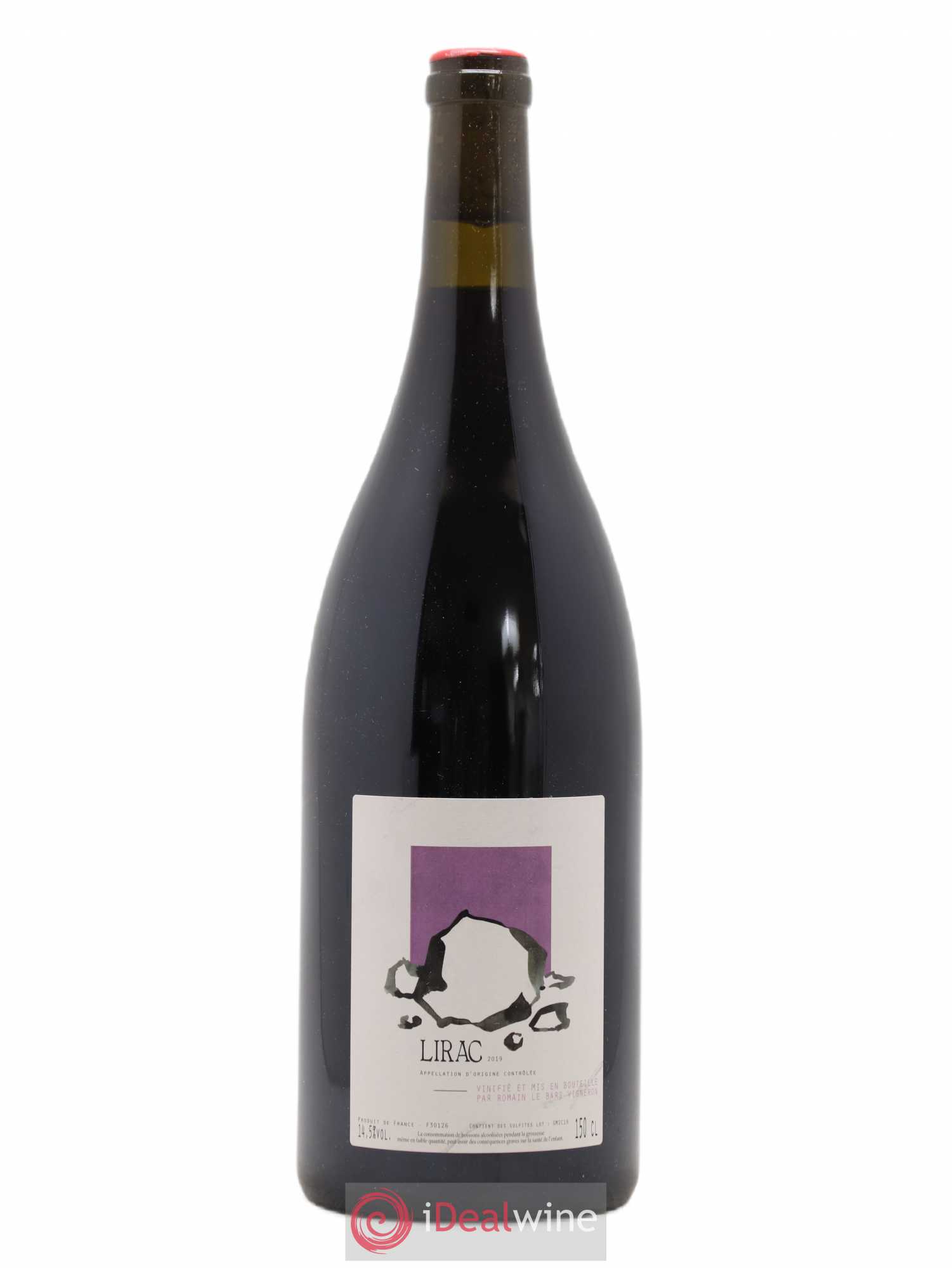 Lirac Romain Le Bars 2019 - Lot de 1 magnum - 0