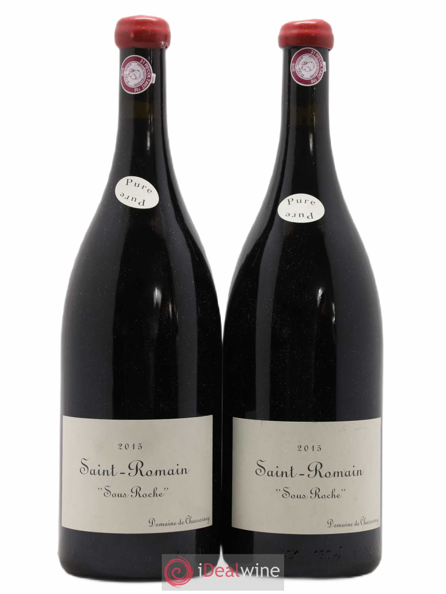 Saint-Romain Sous Roche Domaine de Chassorney Pure 2015 - Lot de 2 magnums - 0